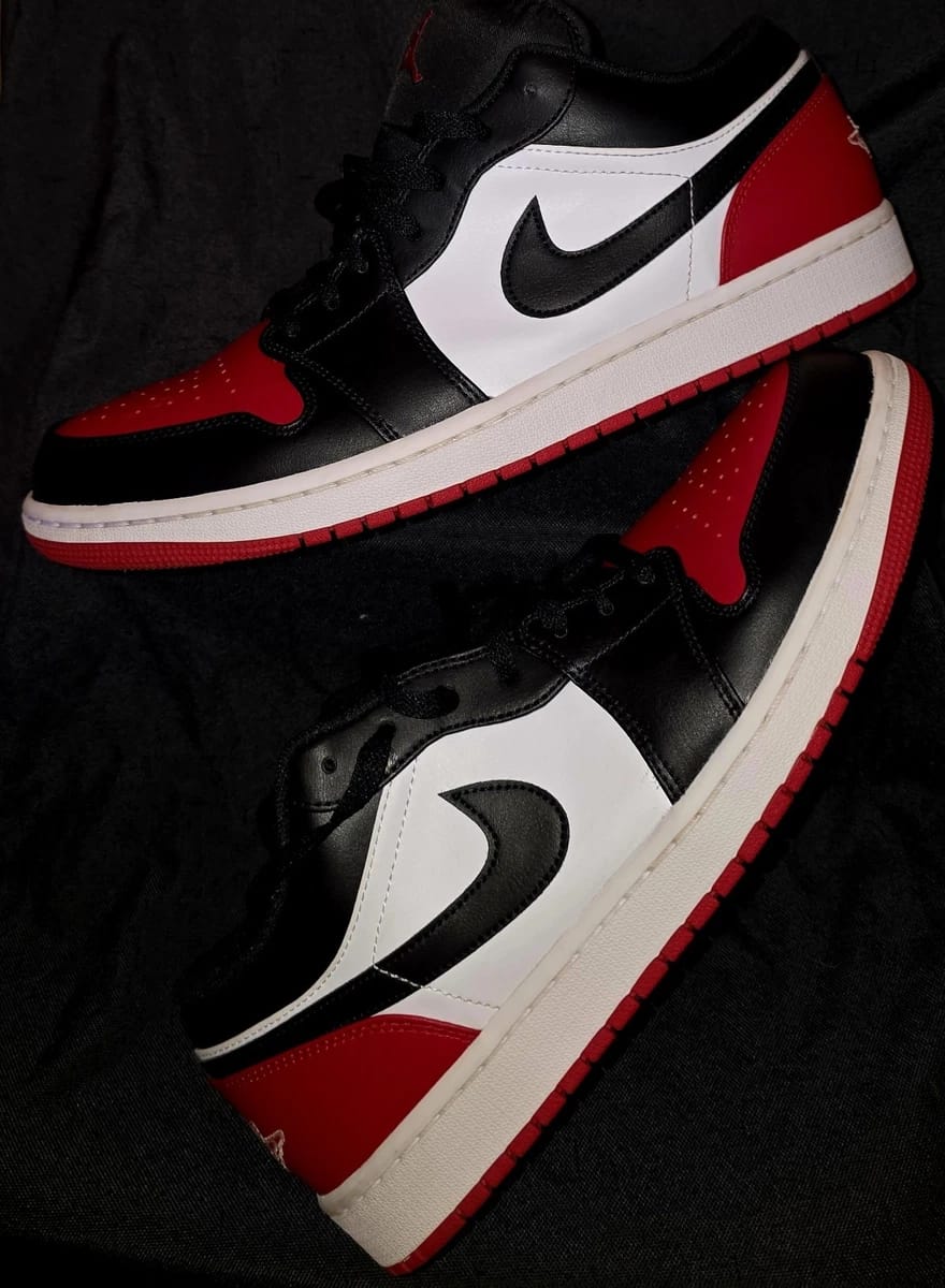 Nike AirJordan 1 Bred Toe - Original nike - Brand New