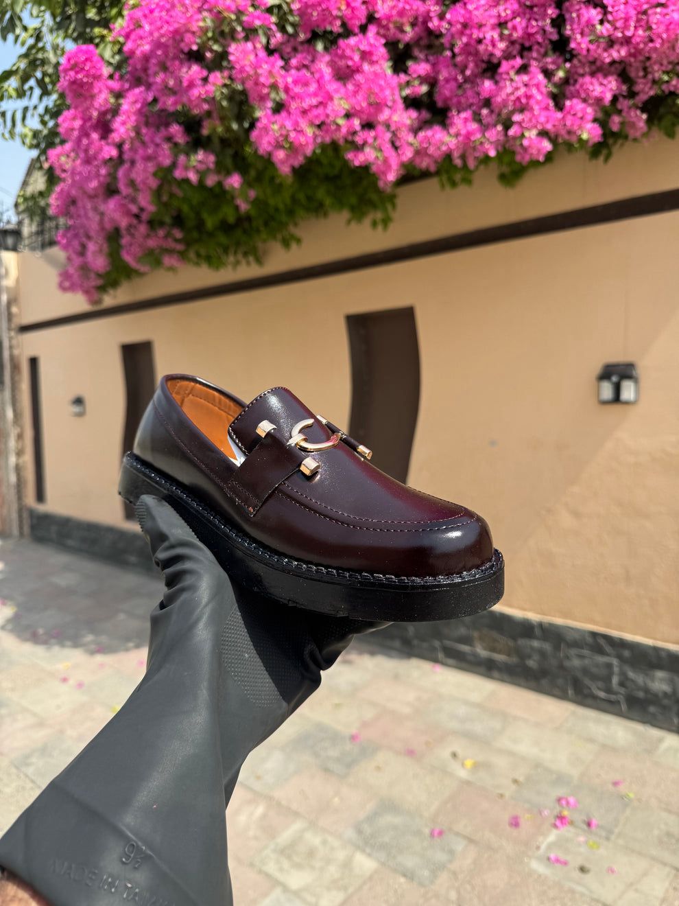 Burgundy Leather Loafers – Brown - Luxury Men’s Slip-Ons
