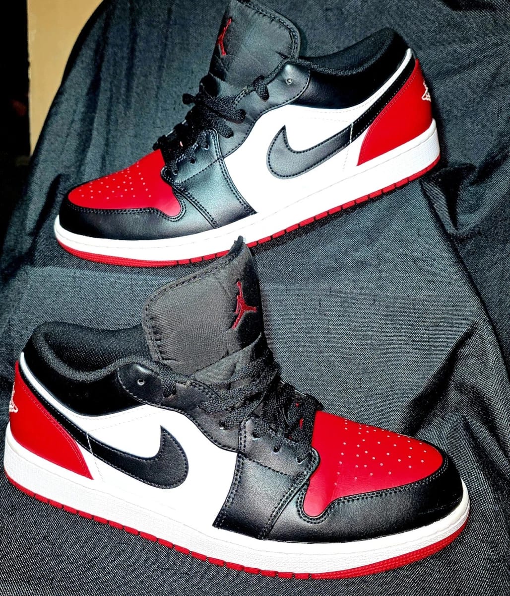 Nike AirJordan 1 Bred Toe - Original nike - Brand New