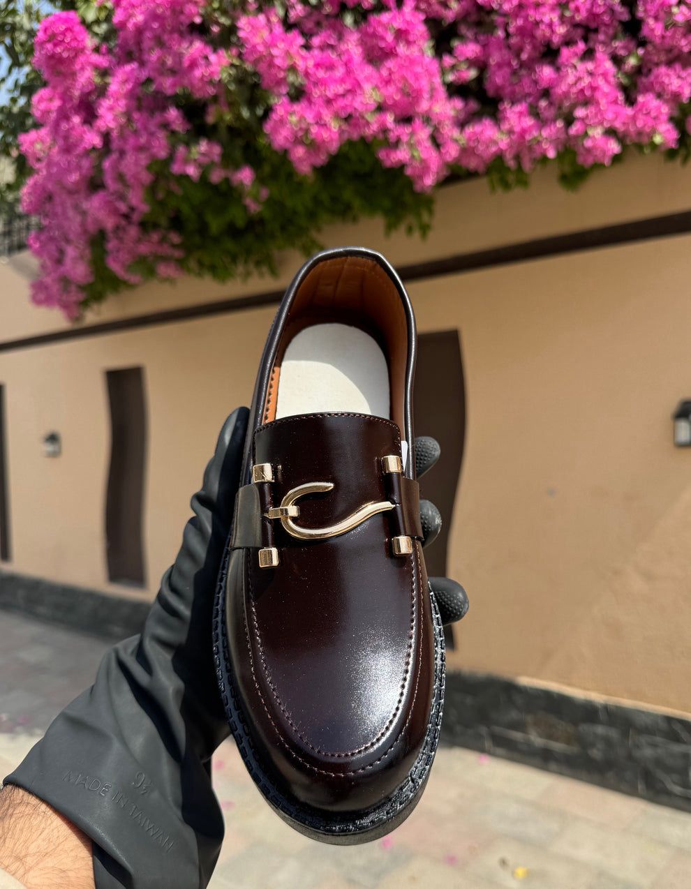 Burgundy Leather Loafers – Brown - Luxury Men’s Slip-Ons