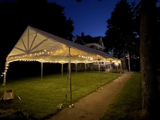 Outdoor Event Tent Lighting