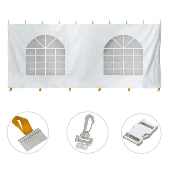Outdoor Party Tent Sidewall with Windows