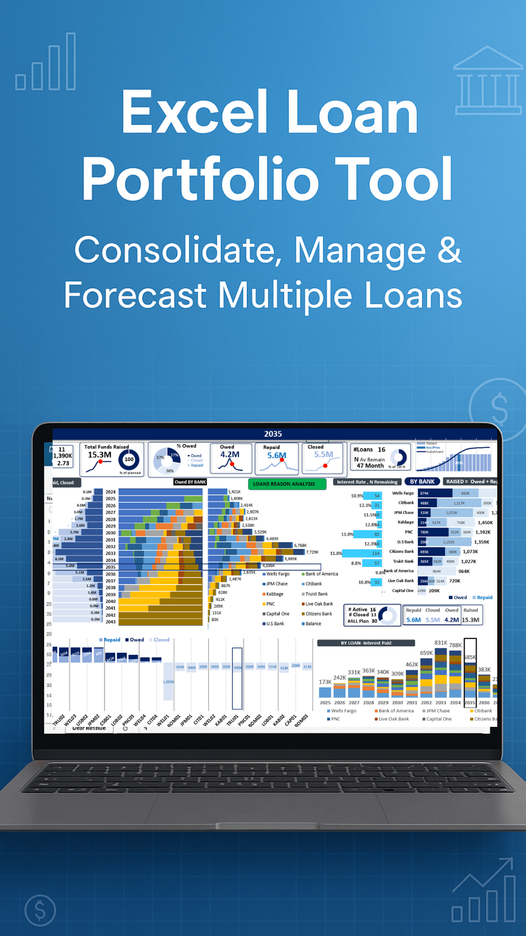 Excel Loan Portfolio Tool