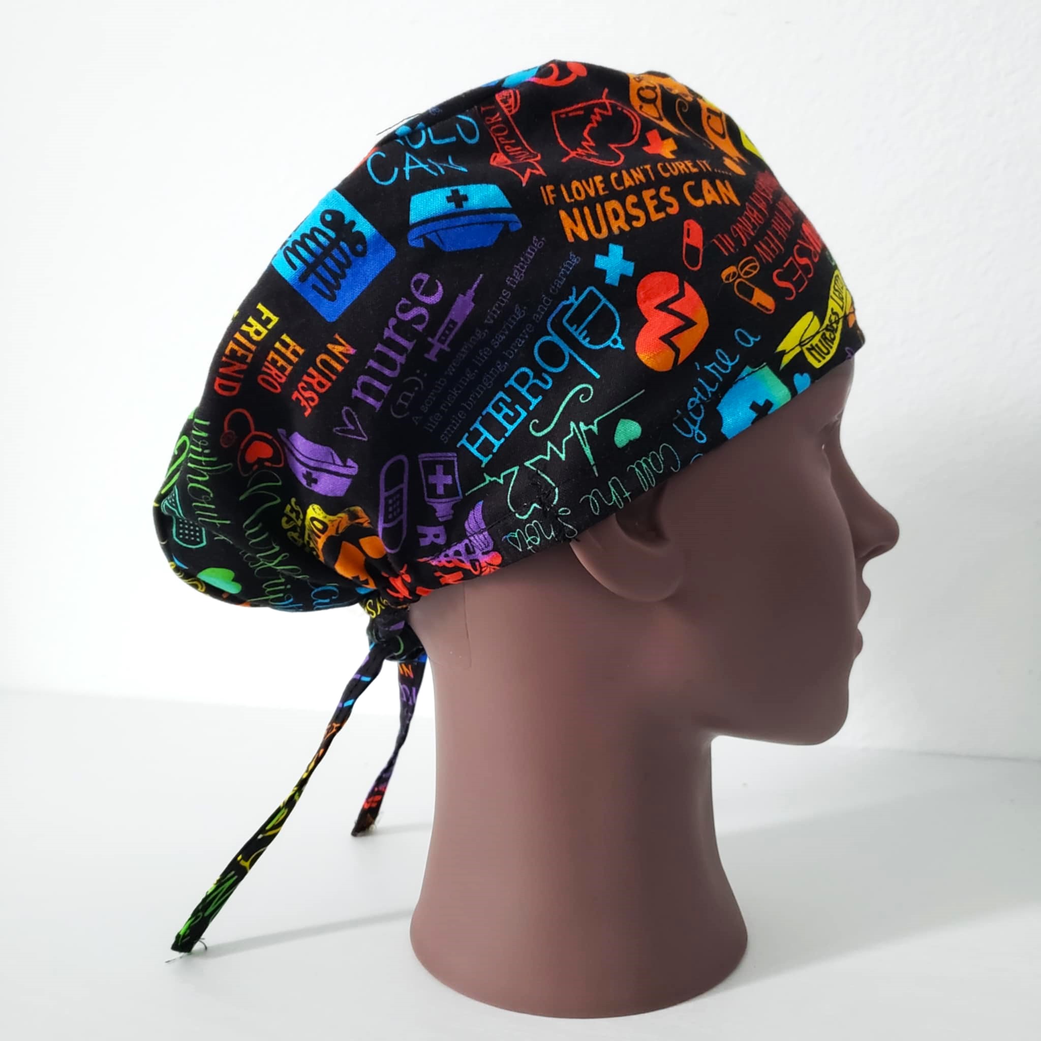 Coffee & Scrubs Medical Scrub Cap