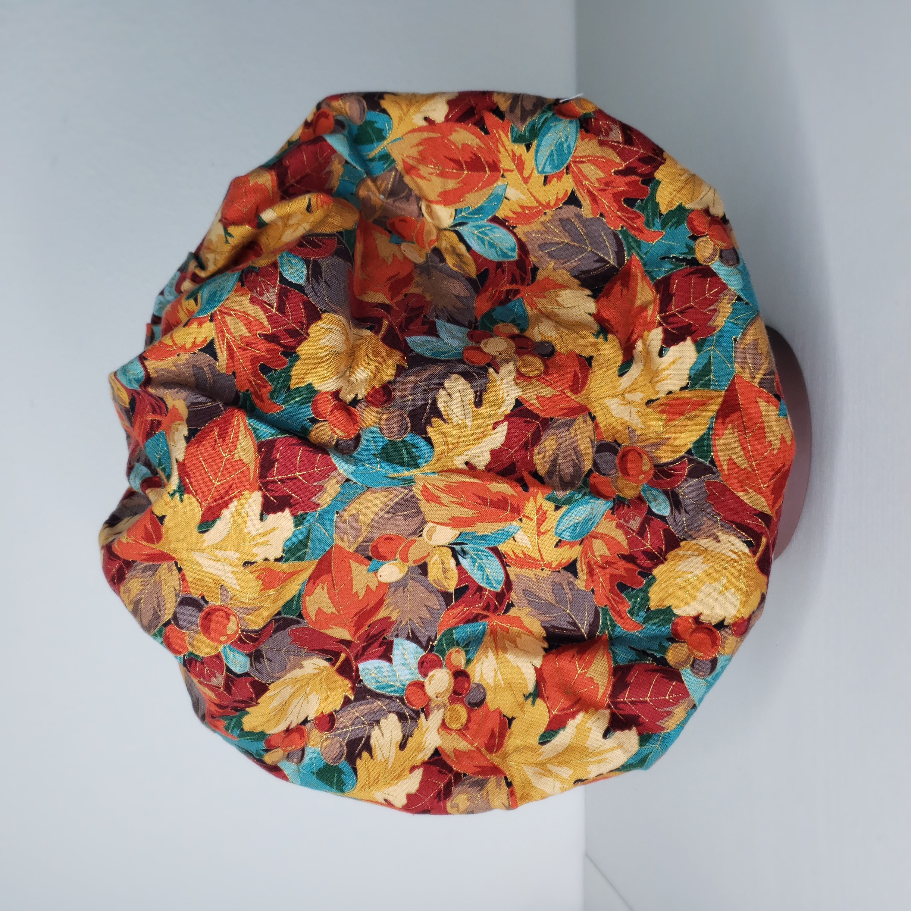Surgical Bonnet Fall Leaves