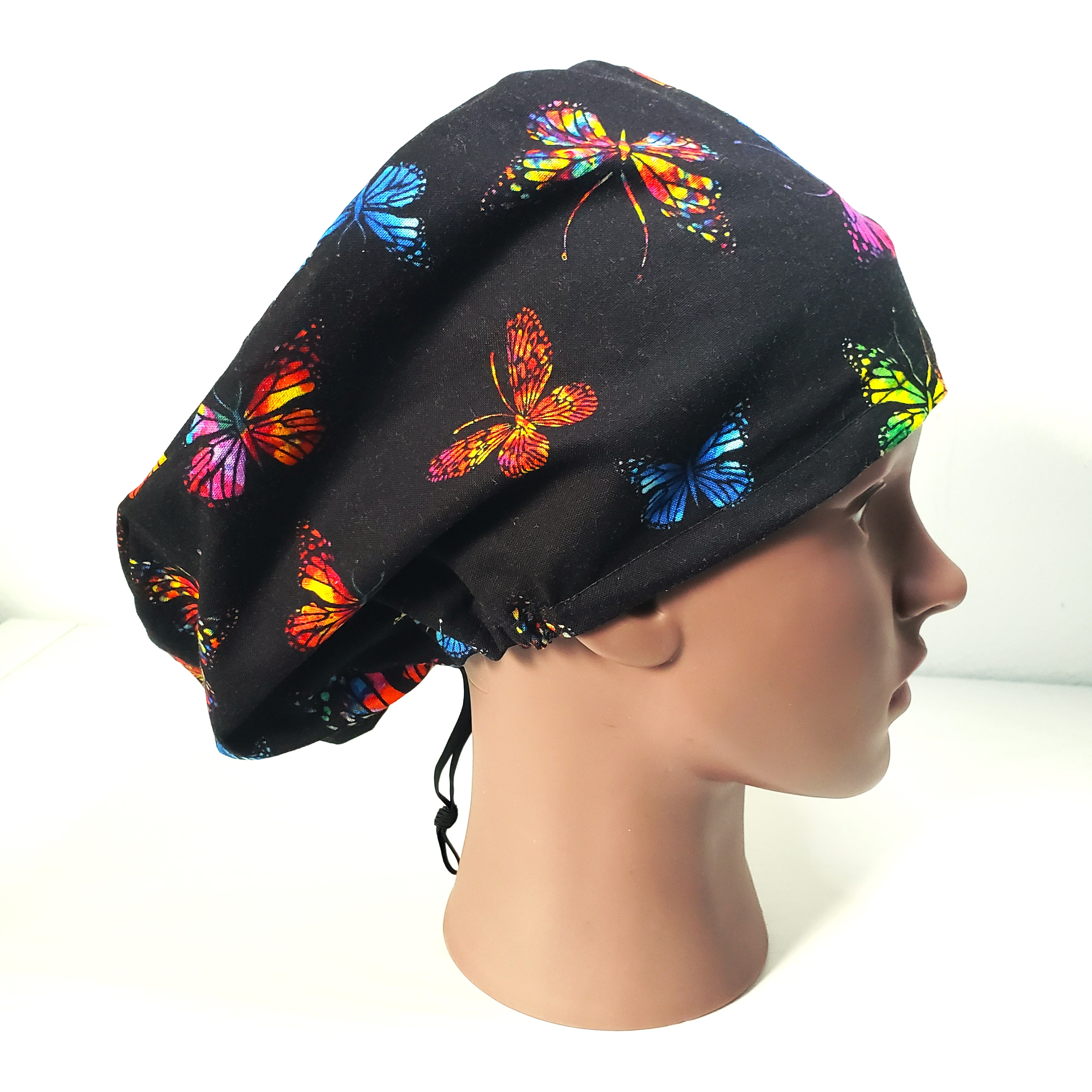 Colorful Butterfly European Cap