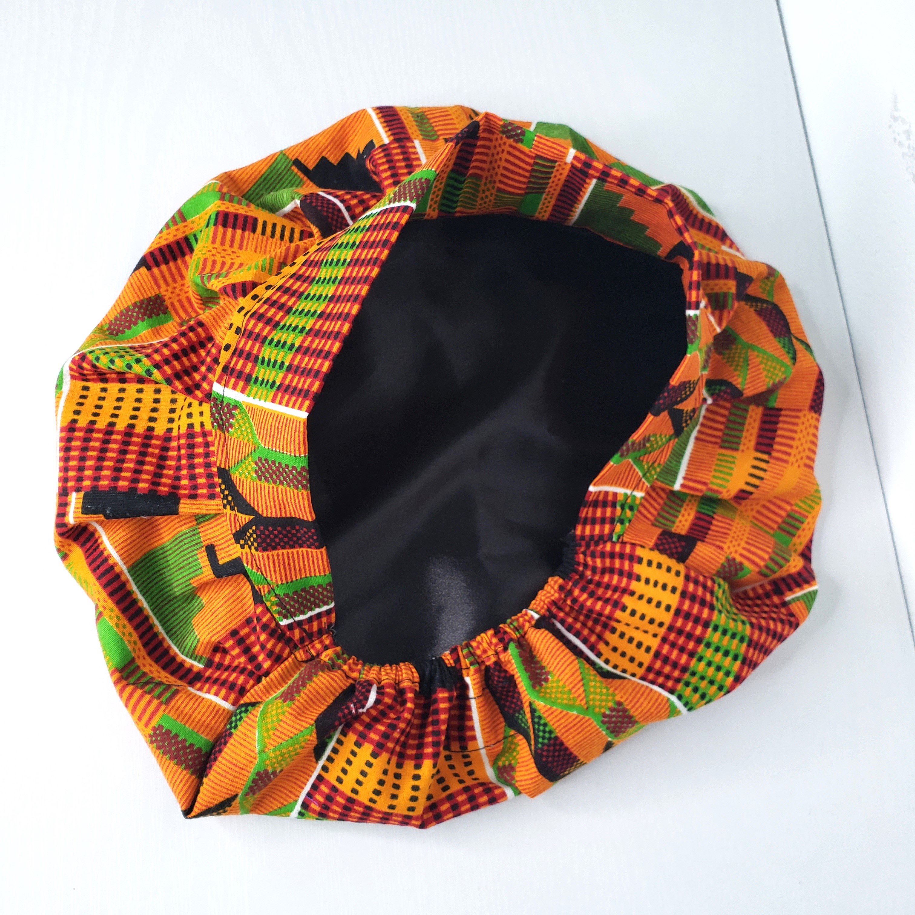 Surgical Bonnet Kente Clothe