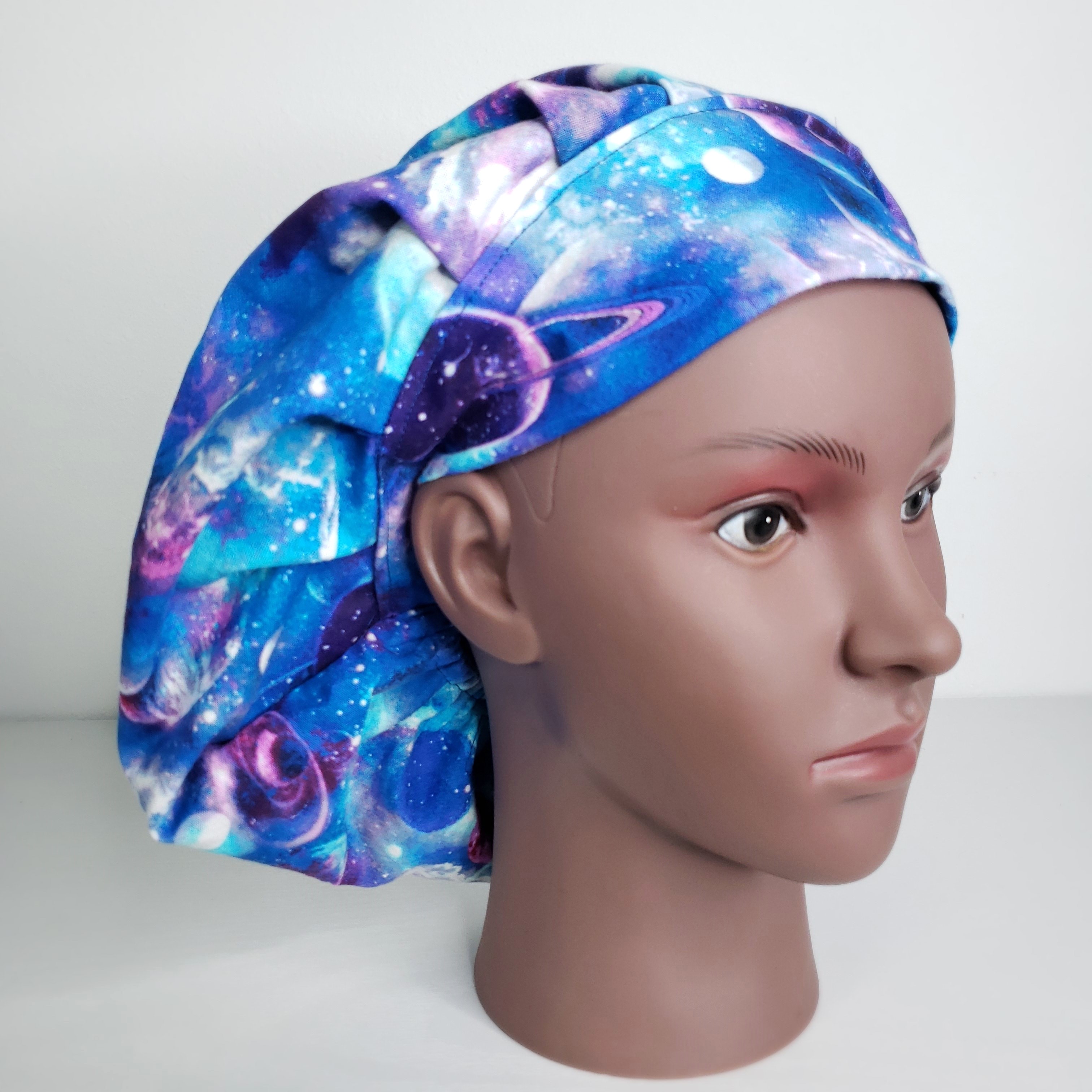 Surgical Bonnet Galaxy Blue 
