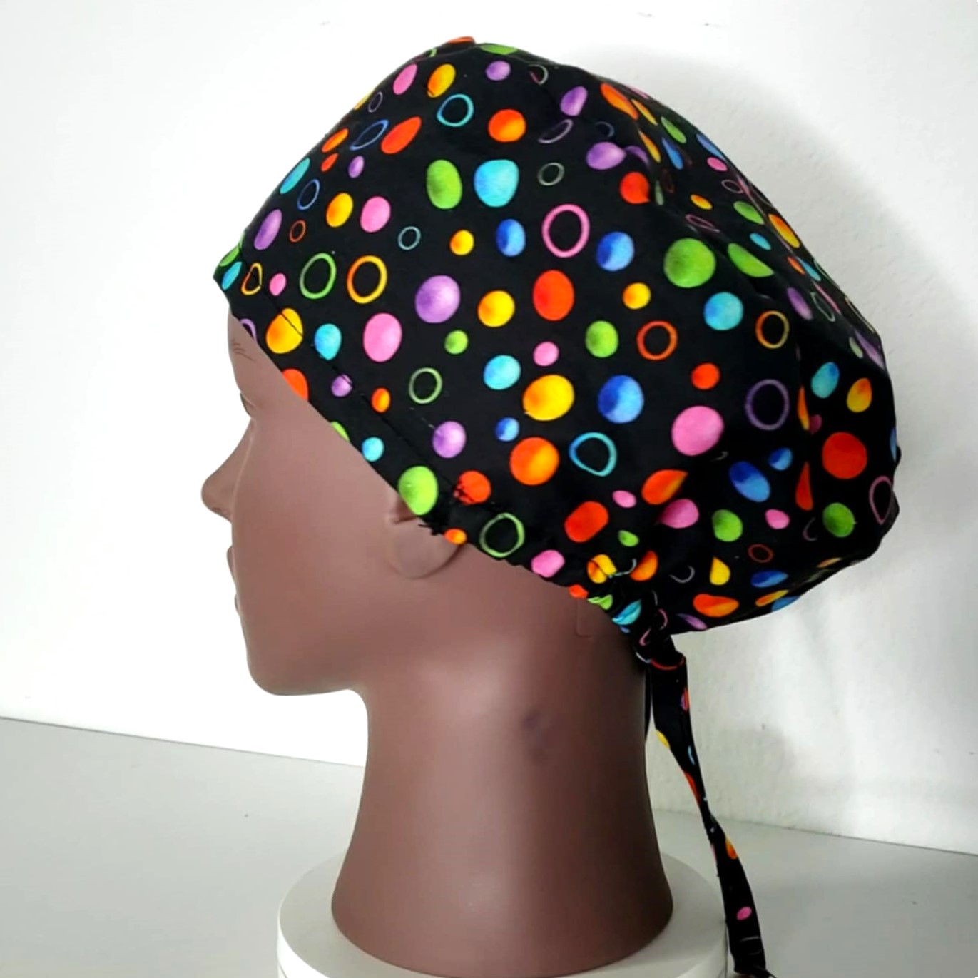 Colorful Bubbles Scrub Cap