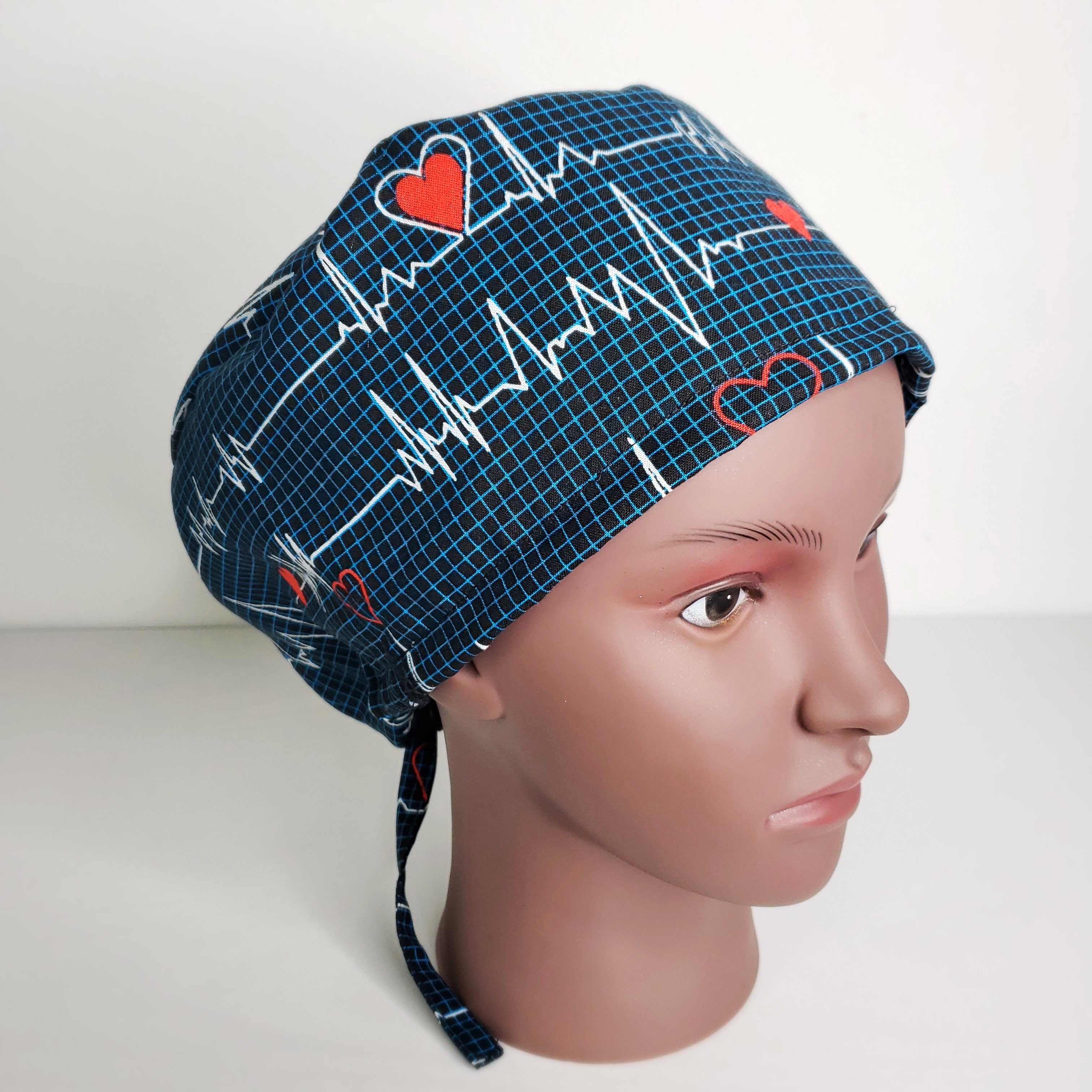 EKG Scrub Cap