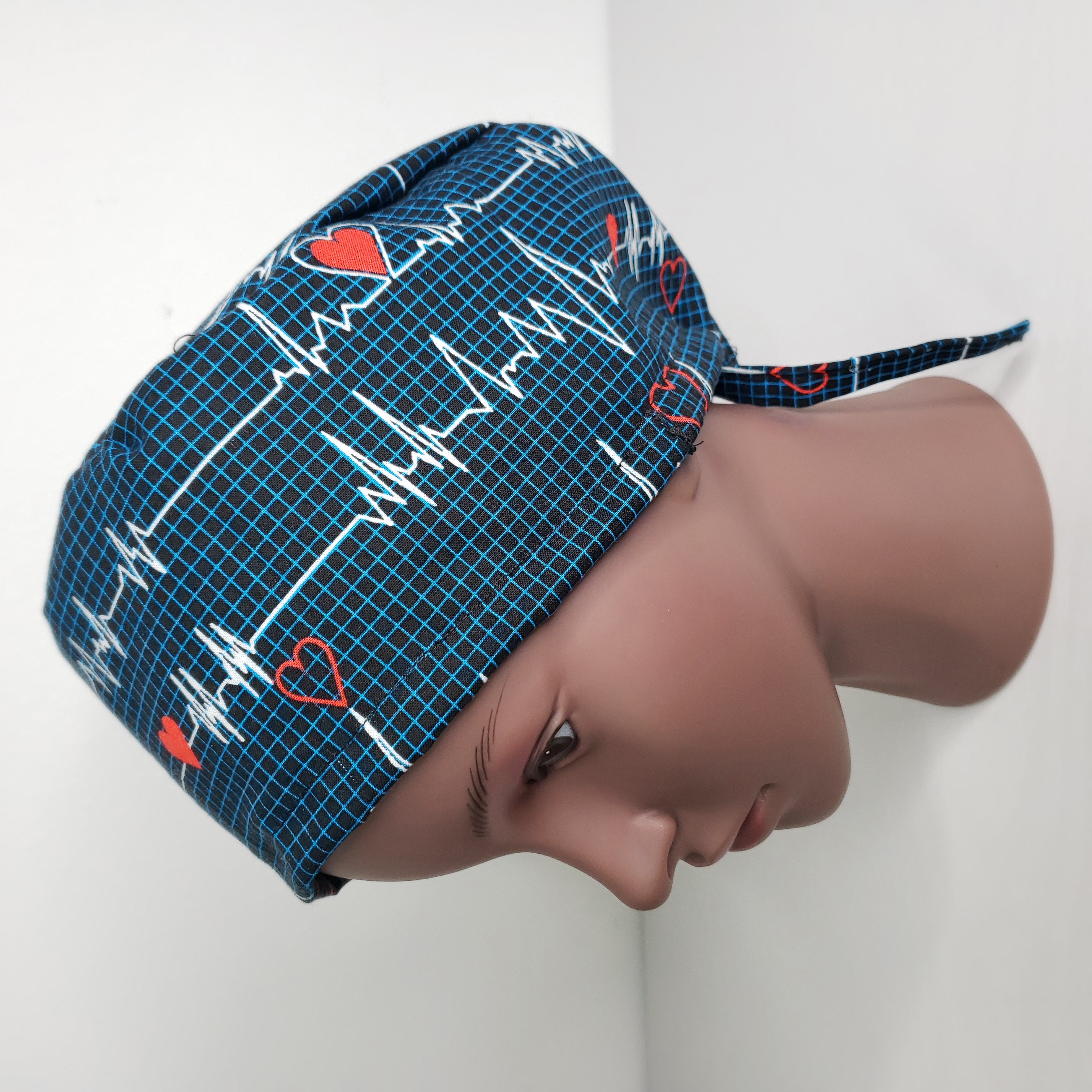 EKG Scrub Cap