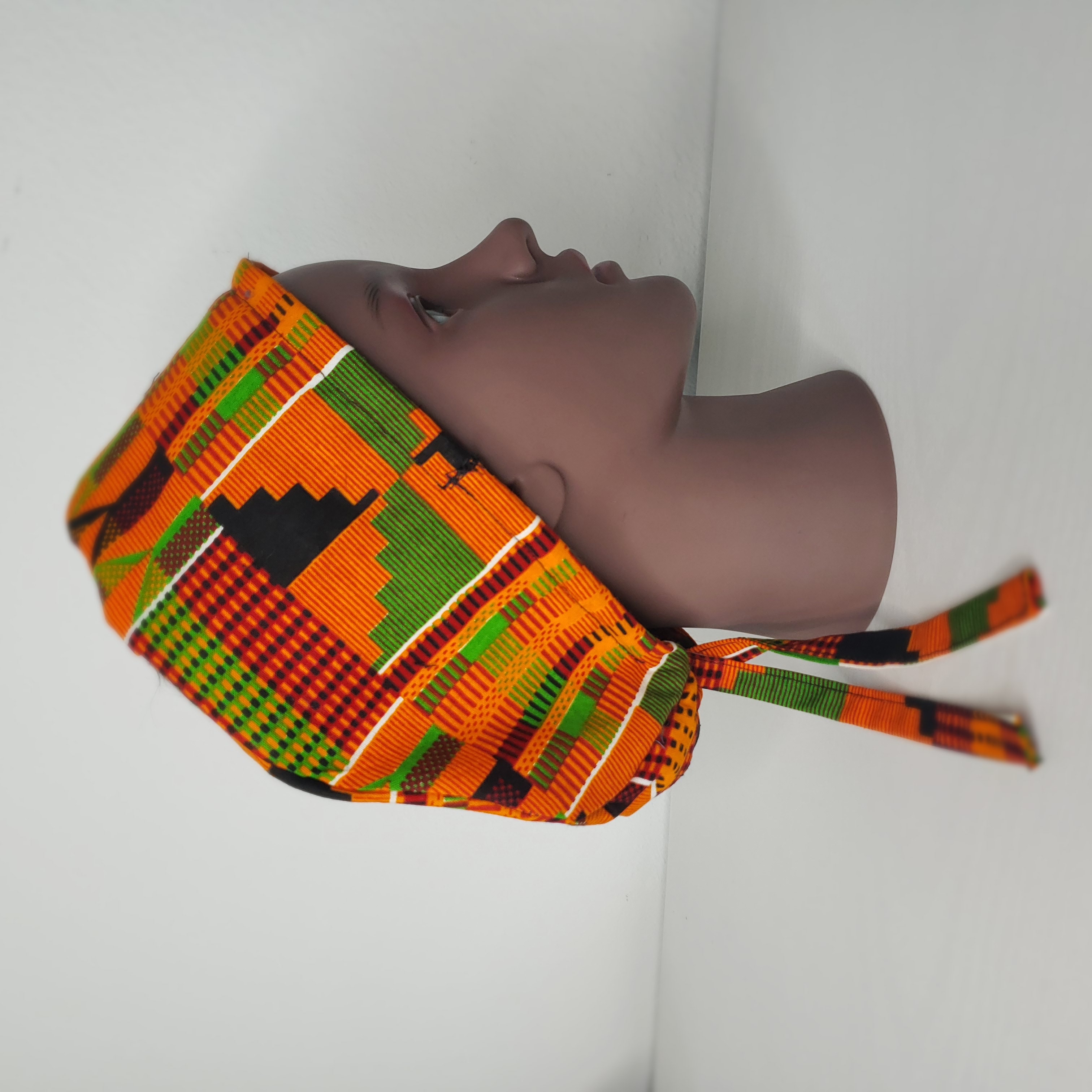 Surgical Cap Kente Clothe