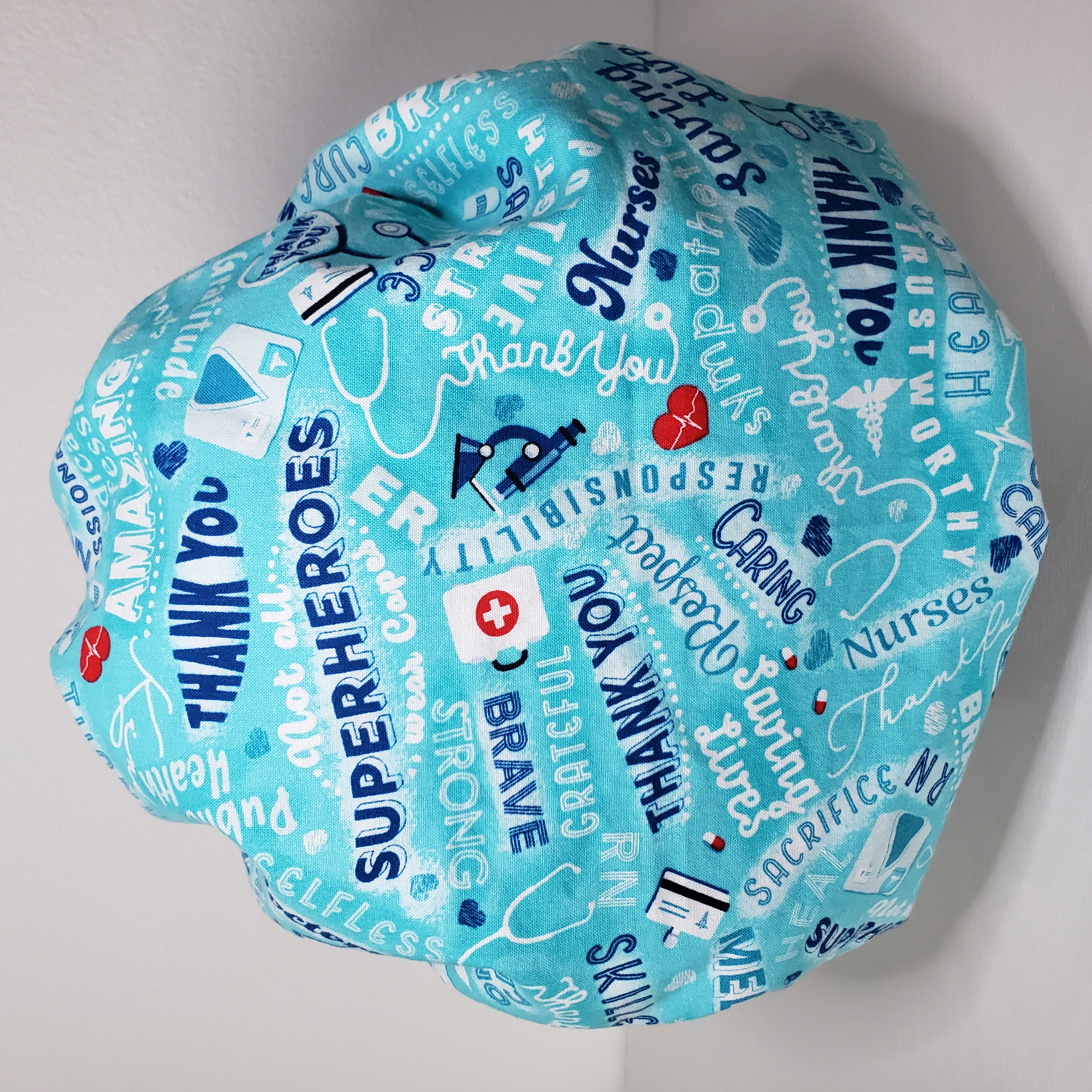 Surgical Bonnet Thank You (Teal)