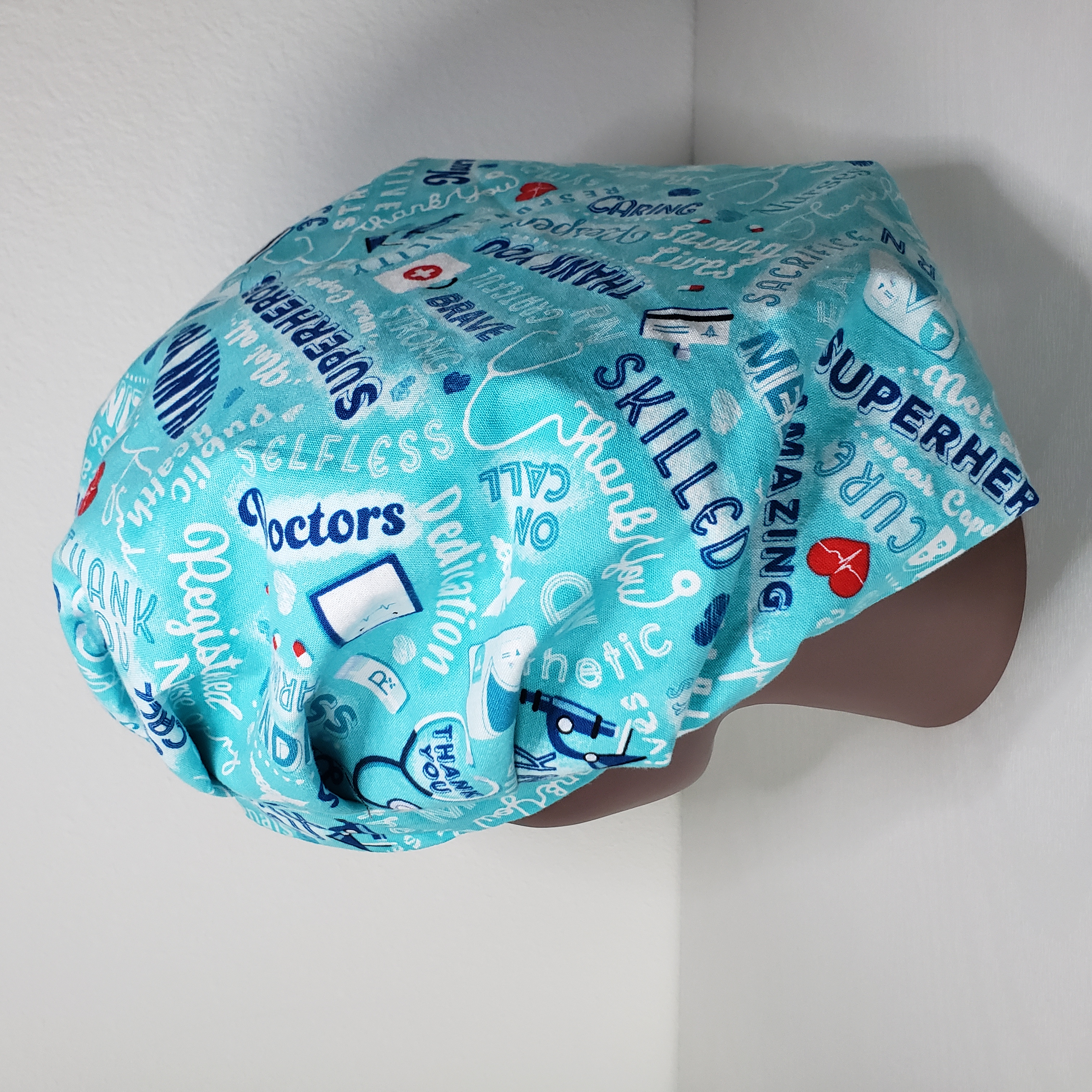 Surgical Bonnet Thank You (Teal)