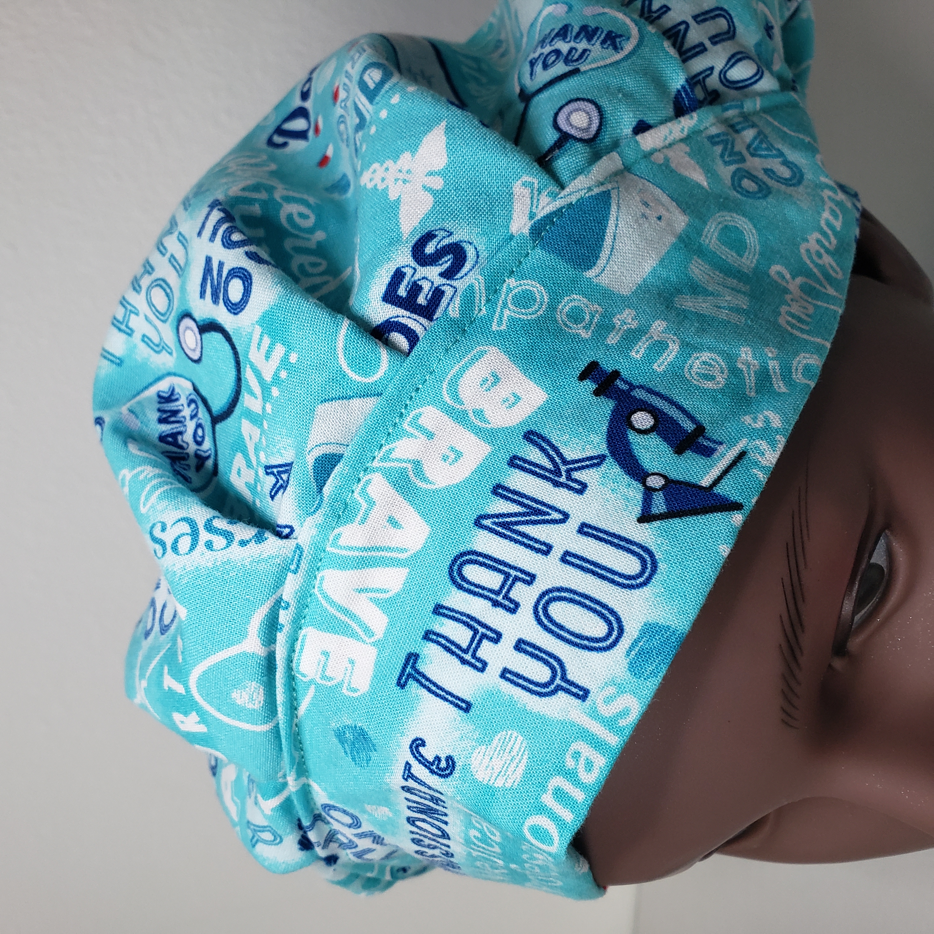 Surgical Bonnet Thank You (Teal)
