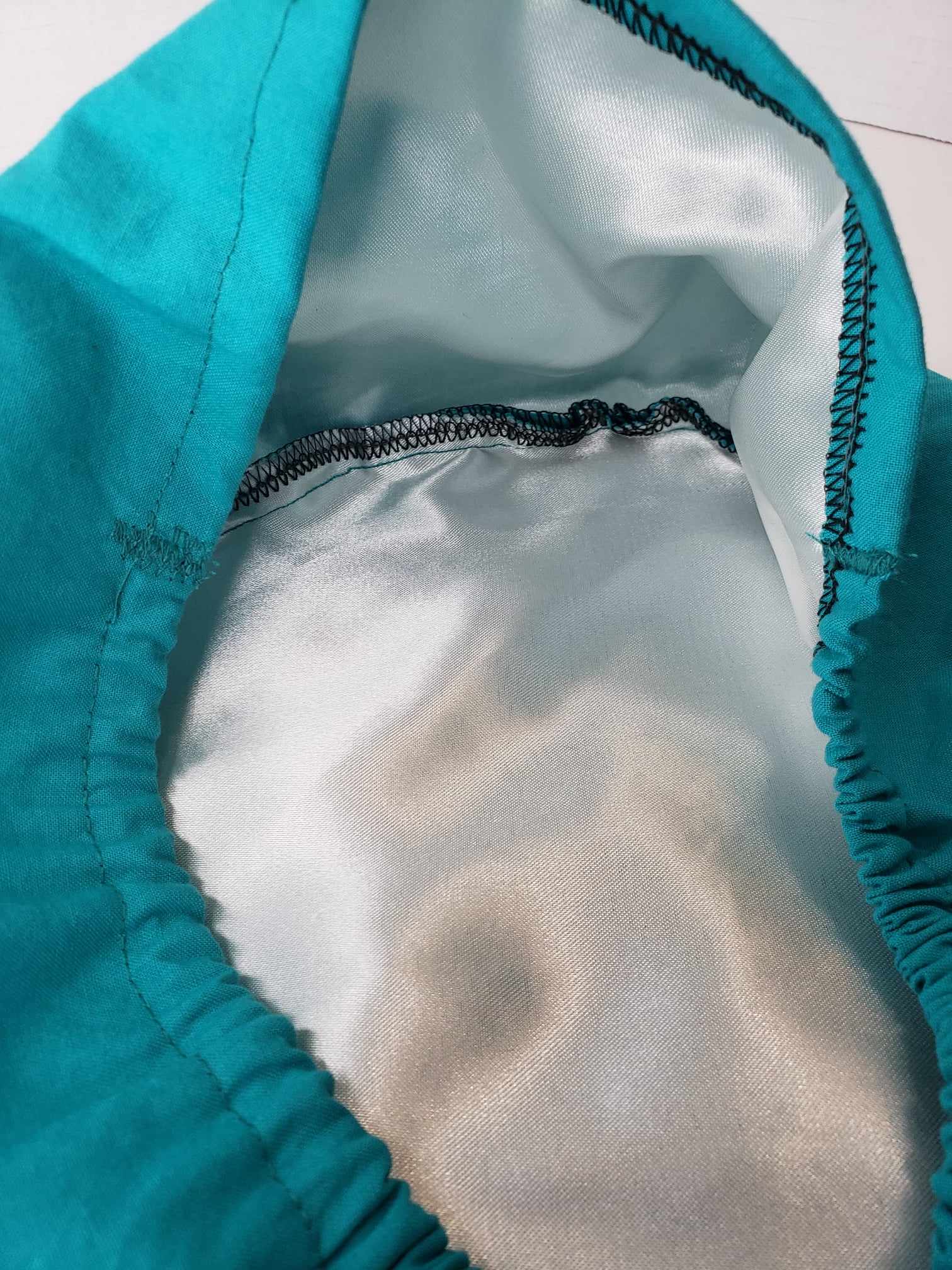 Solid Turquoise Nurse European Cap