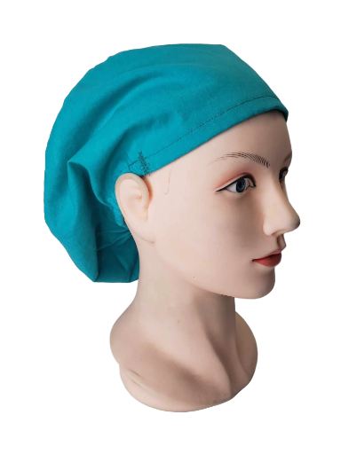 Solid Turquoise Nurse European Cap