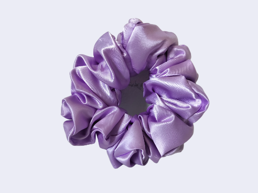 Lavender Silky Scrunchie