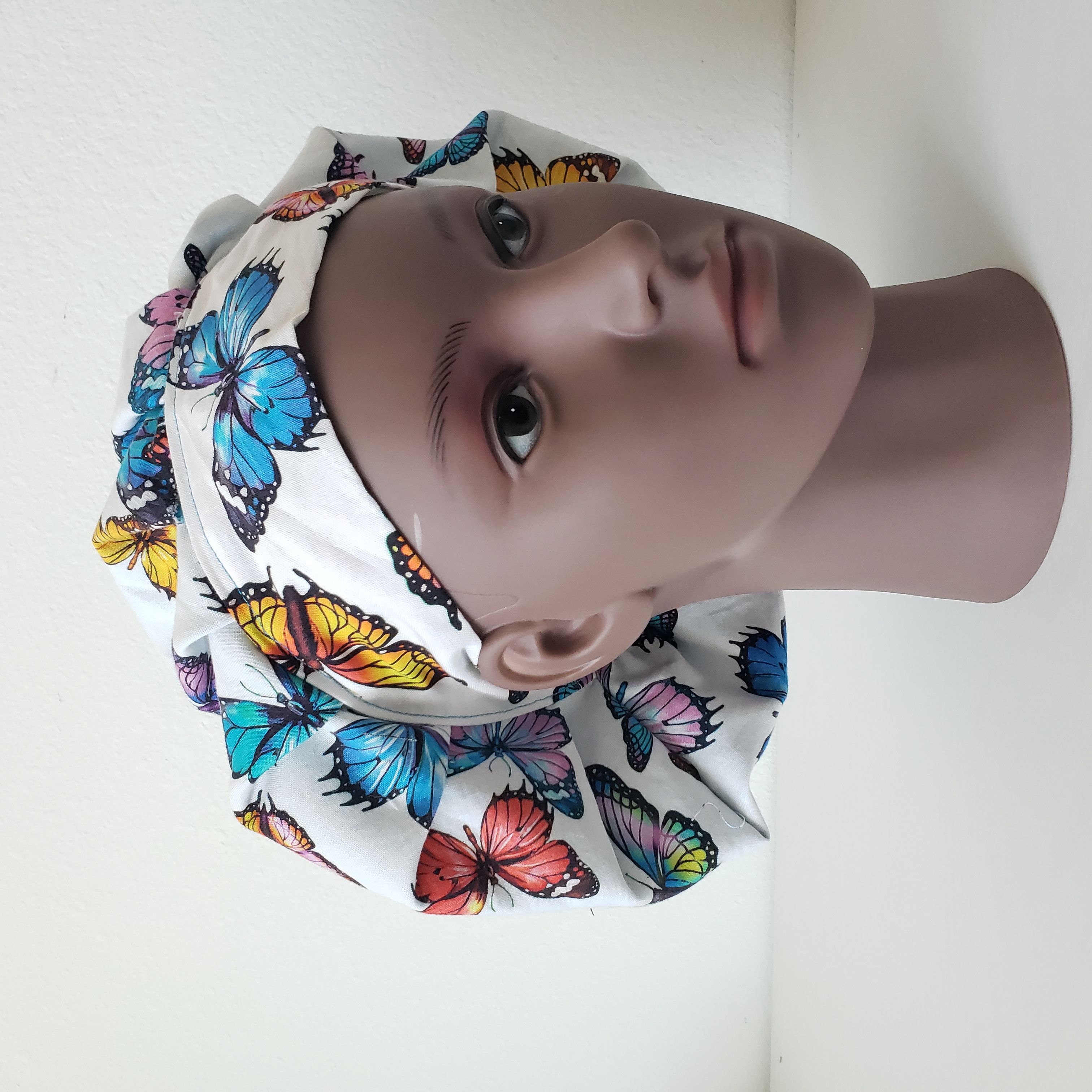 Surgical Bonnet Colorful Butterfly