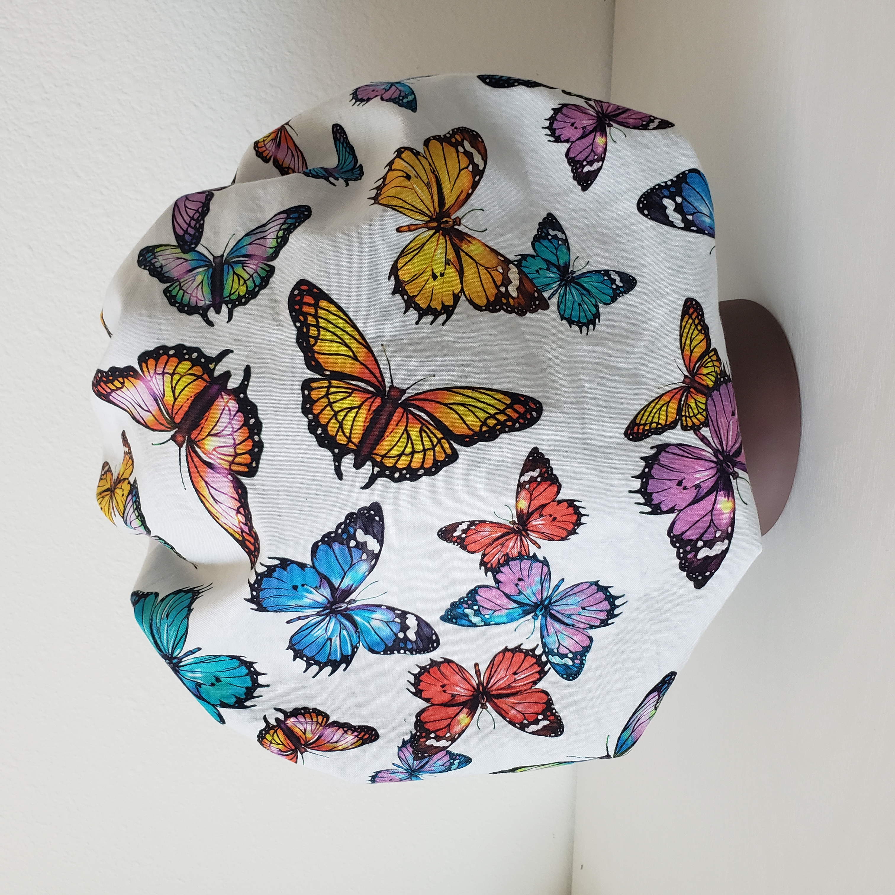 Surgical Bonnet Colorful Butterfly