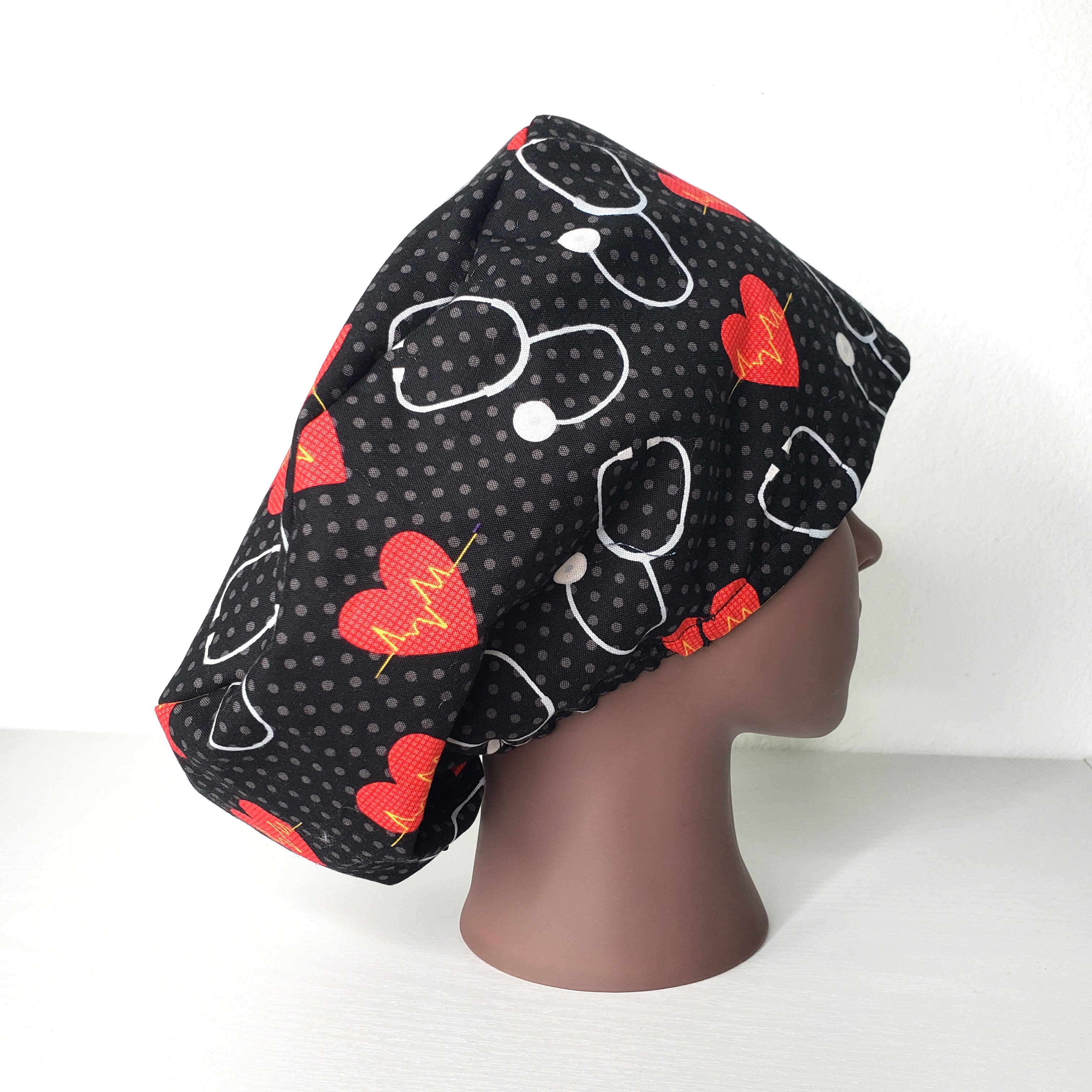 Stethoscope Black European Cap