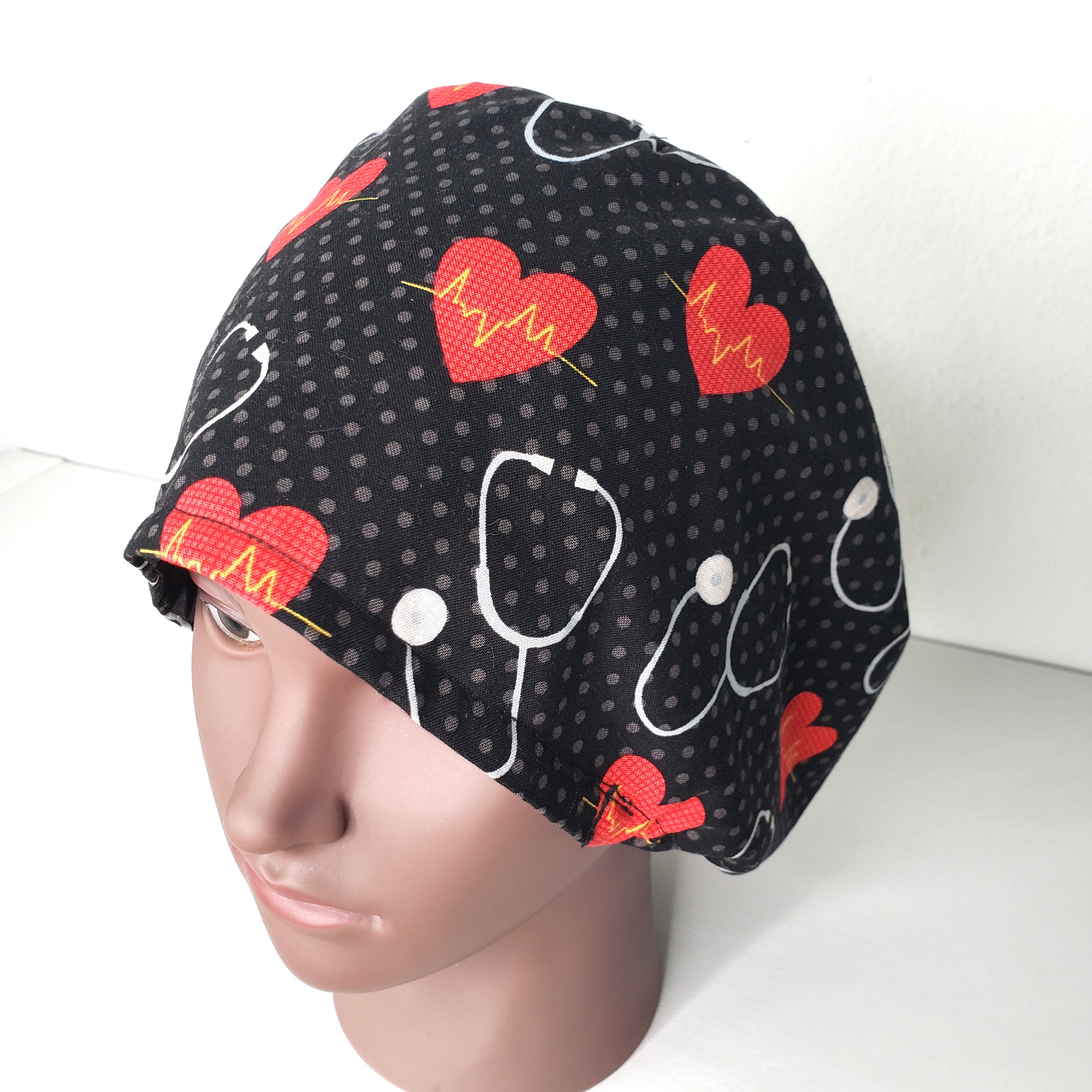 Stethoscope Black European Cap