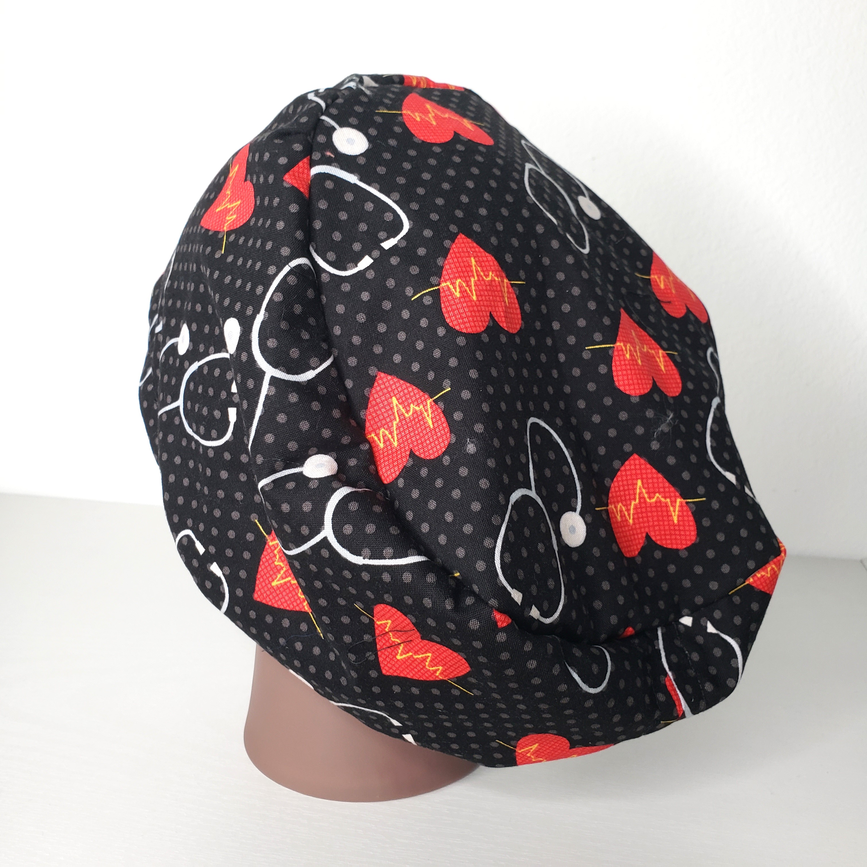 Stethoscope Black European Cap