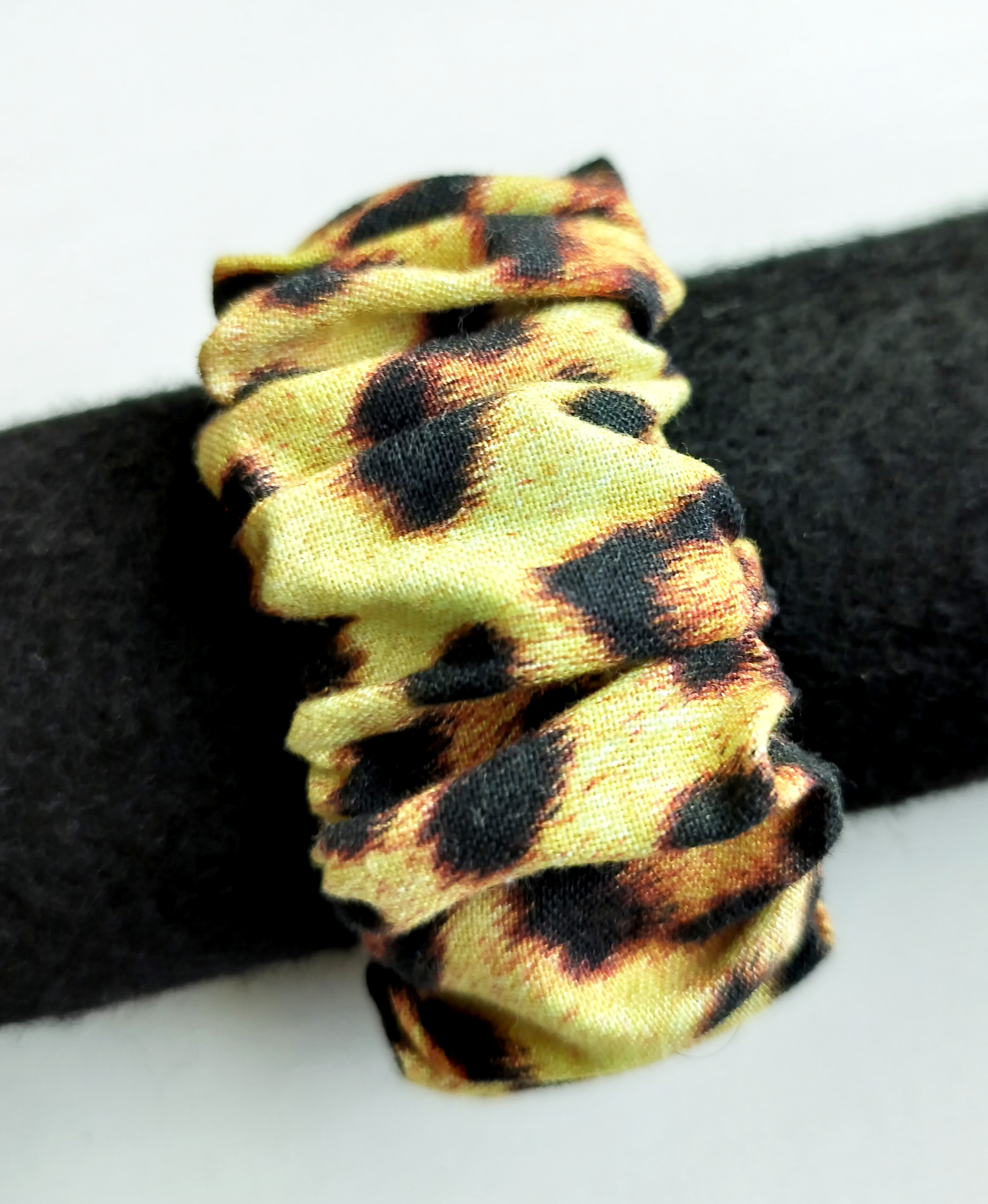 Leopard Print Scrunchie