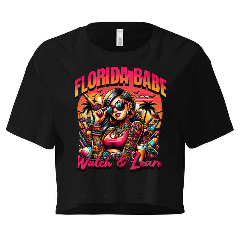 Florida Babe crop top 