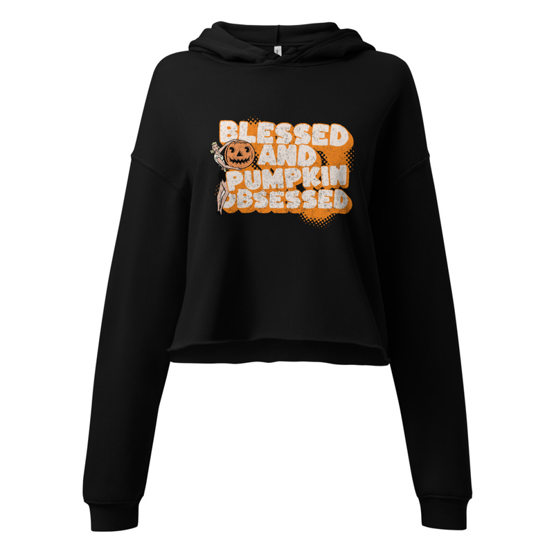 Obsessed Crop Hoodie