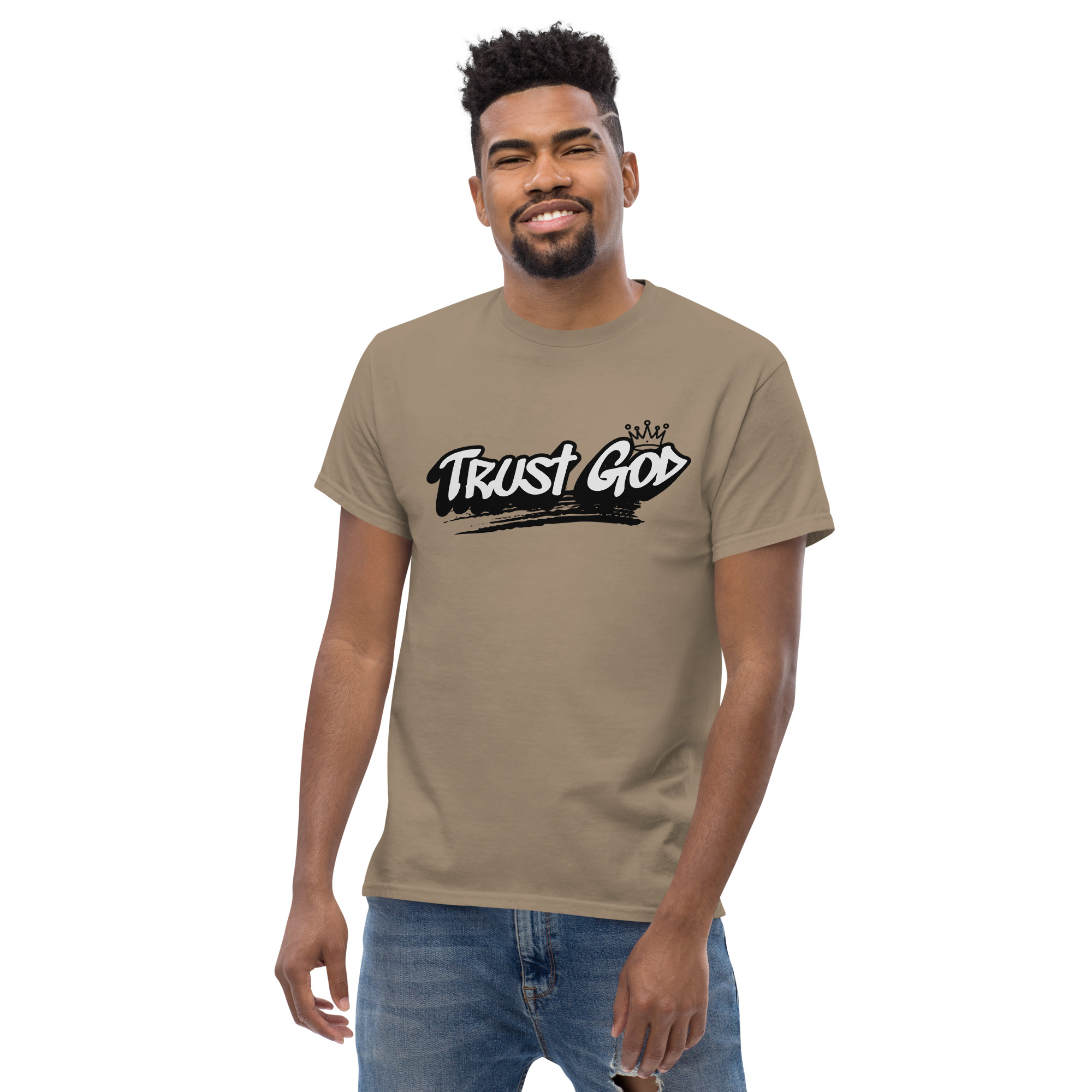 Trust God classic tee
