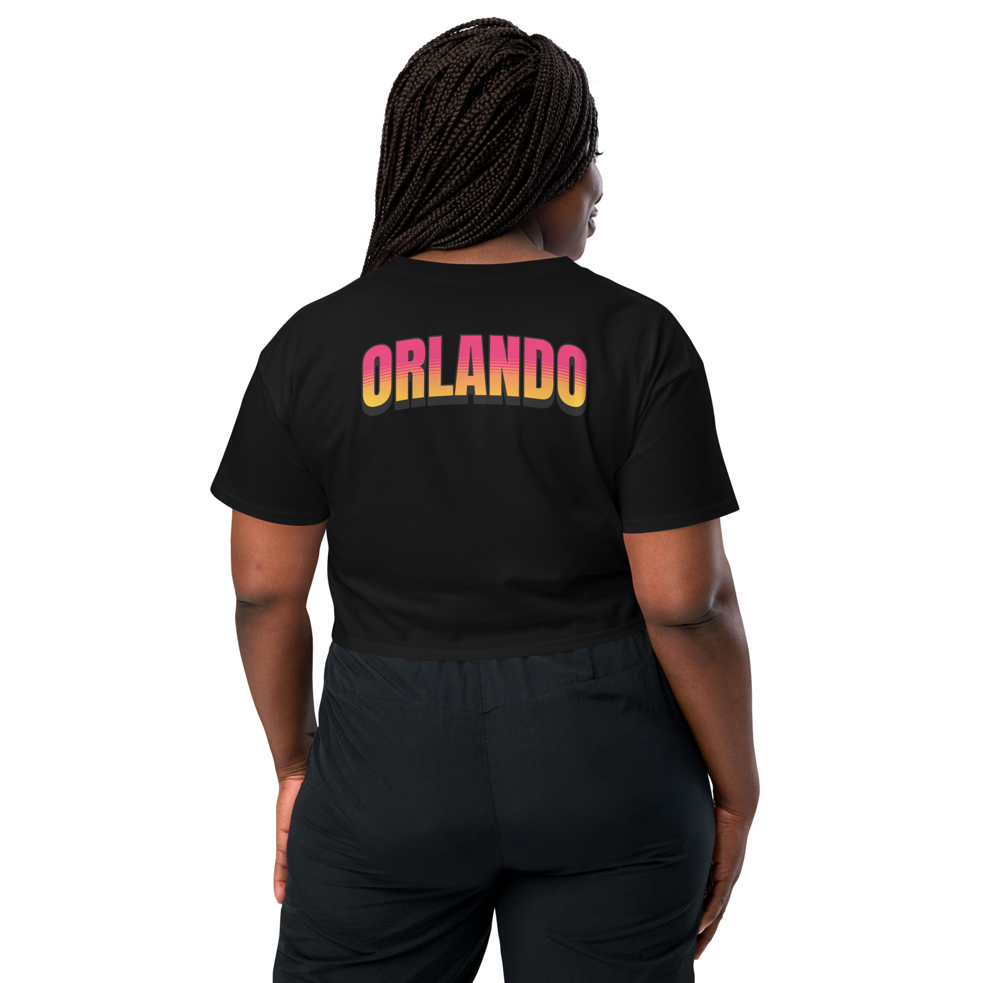 Women’s crop top - Florida Babe (Brown Skin)