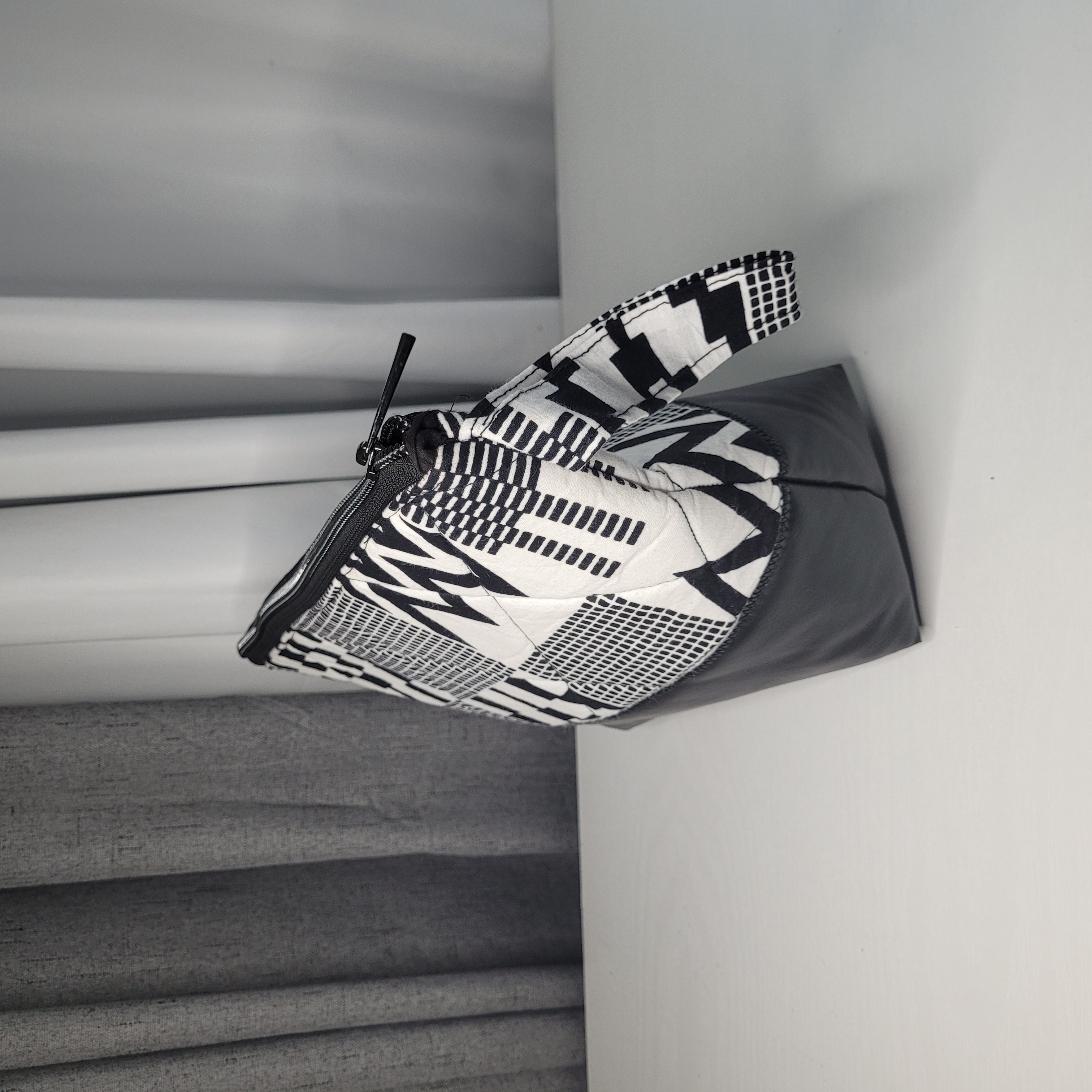Geometric Pattern Toiletry Bag