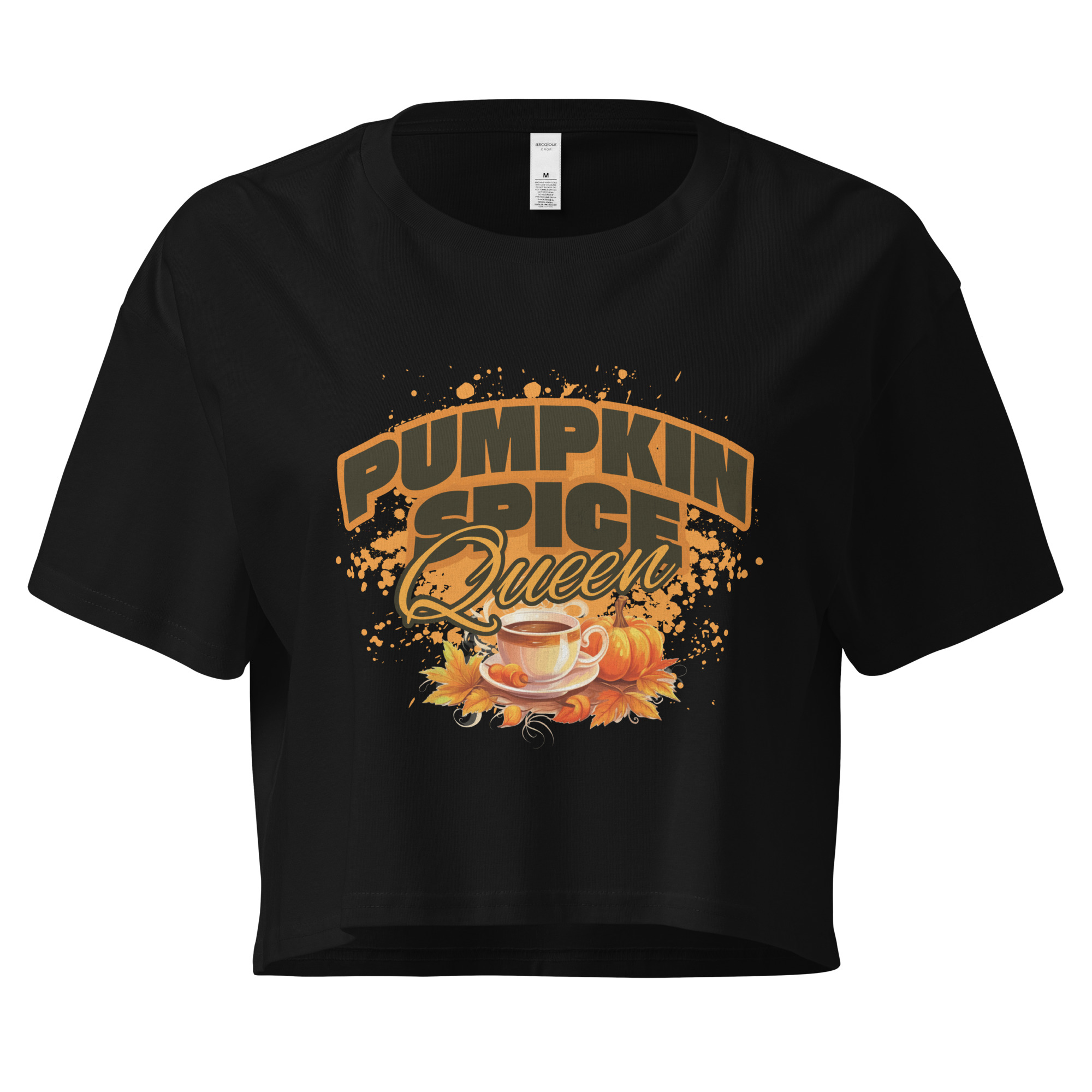Women’s crop top - Pumpkin Spice Queen