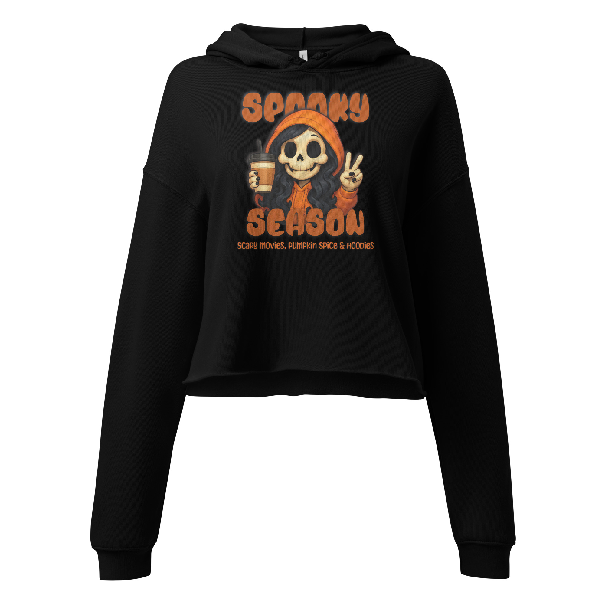 Spooky Season Crop Hoodie