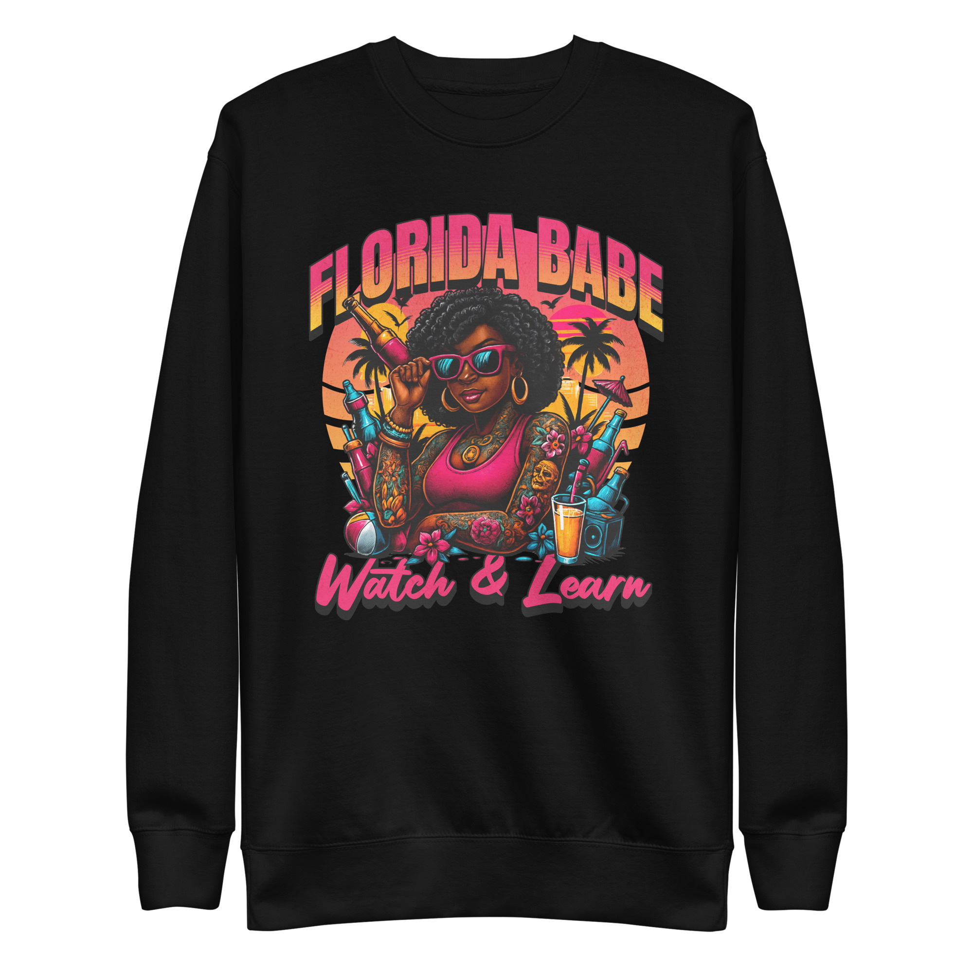 Florida Babe Sweatshirt (Brown Skin)