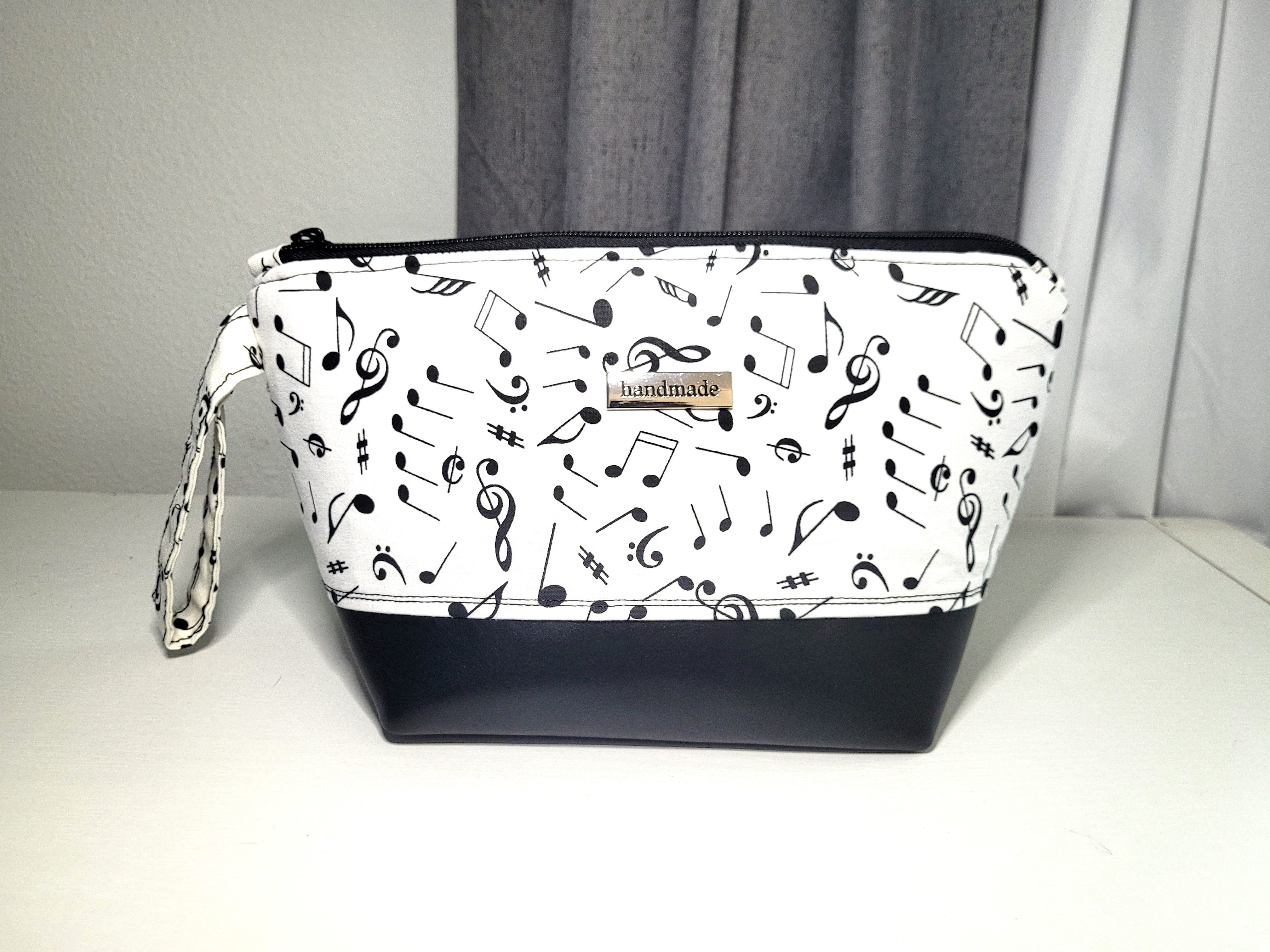 Music Notes Toiletry Bag