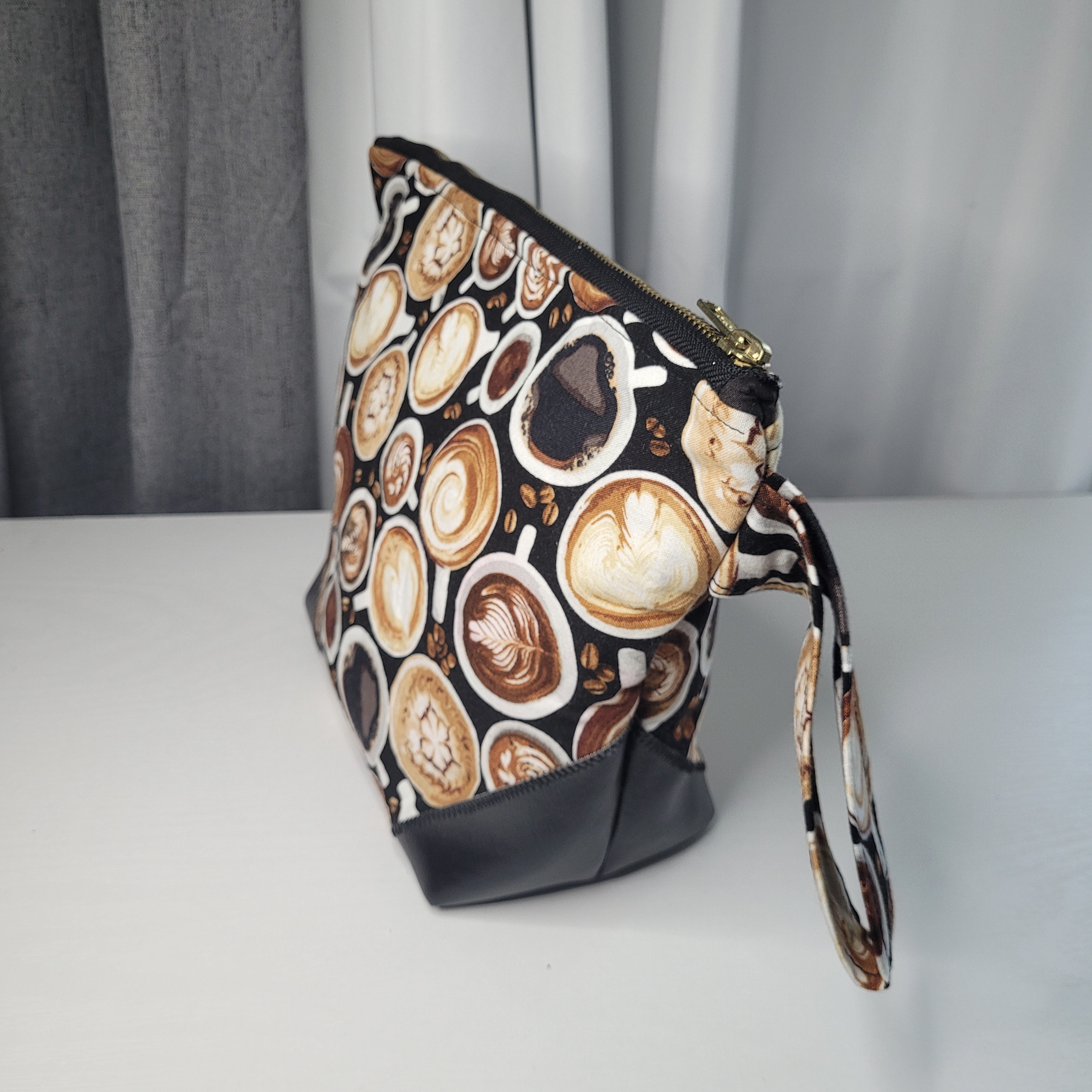 Coffee-themed Toiletry Bag