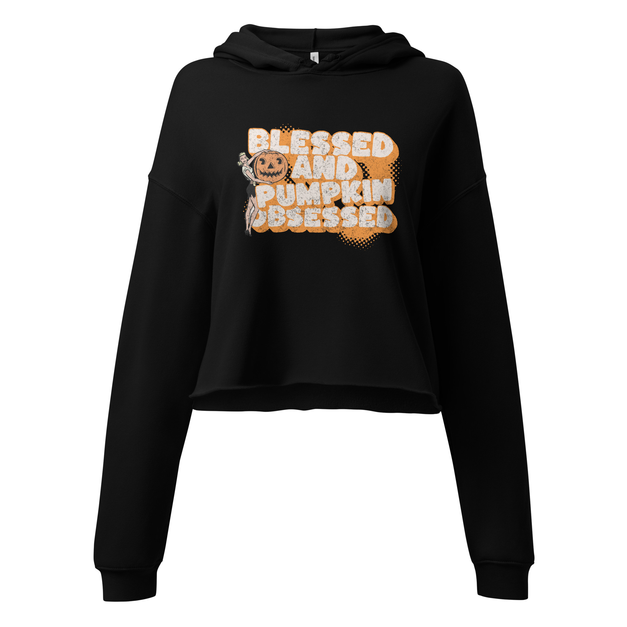 Obsessed Crop Hoodie
