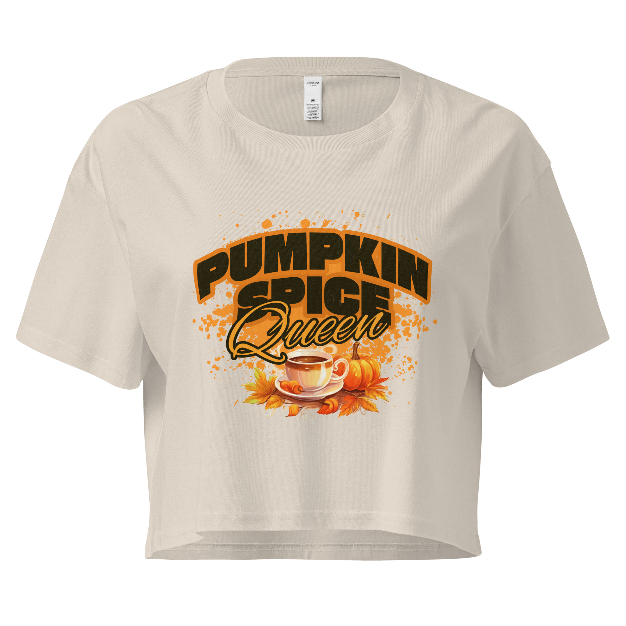 Women’s crop top - Pumpkin Spice Queen
