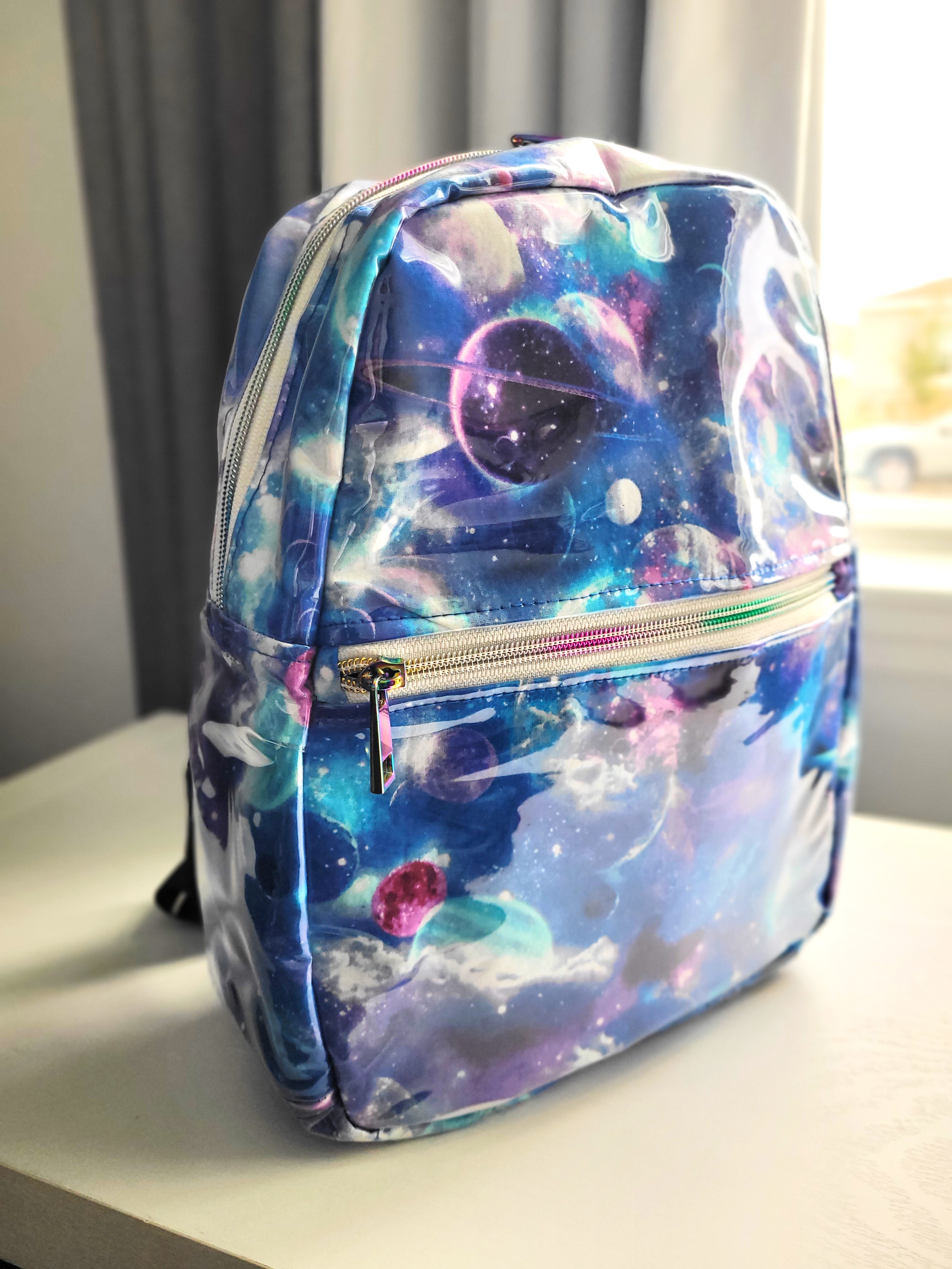 Galaxy Print Backpack