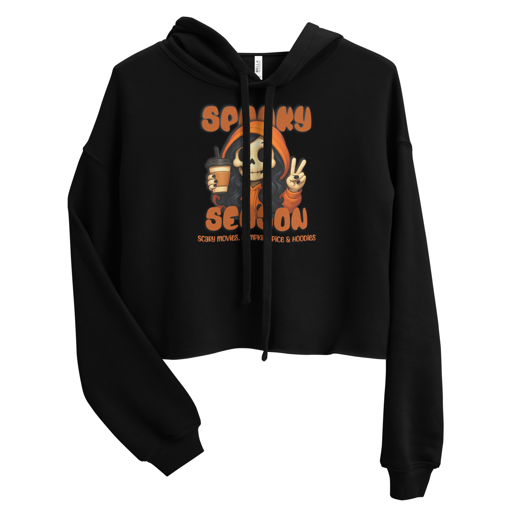 Spooky Season Crop Hoodie