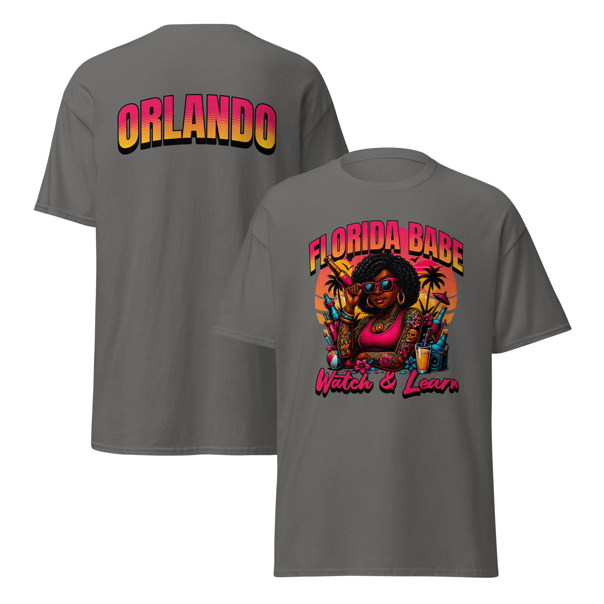 Florida Babe Classic Tee (Brown Skin)