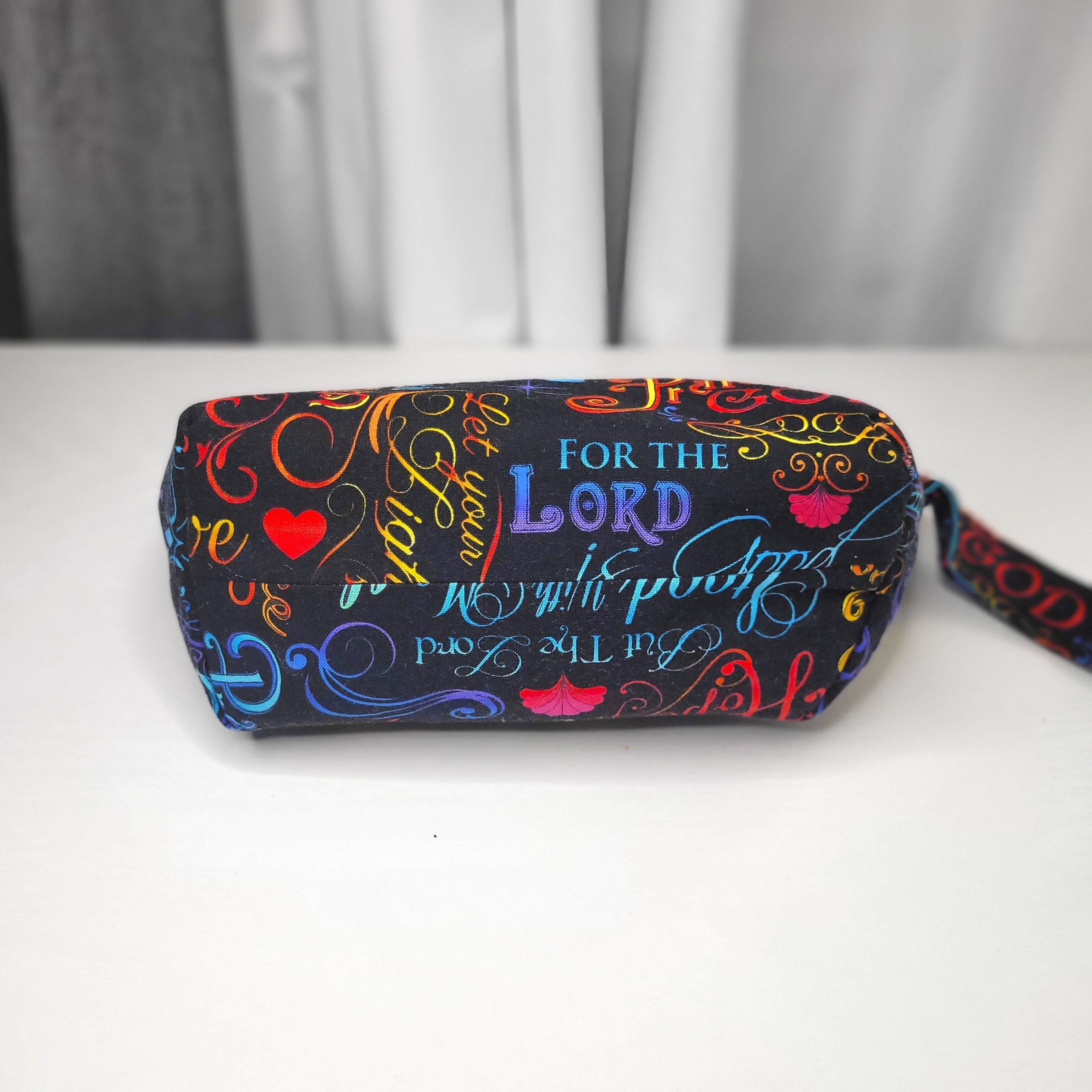 Inspirational Quote Makeup Bag