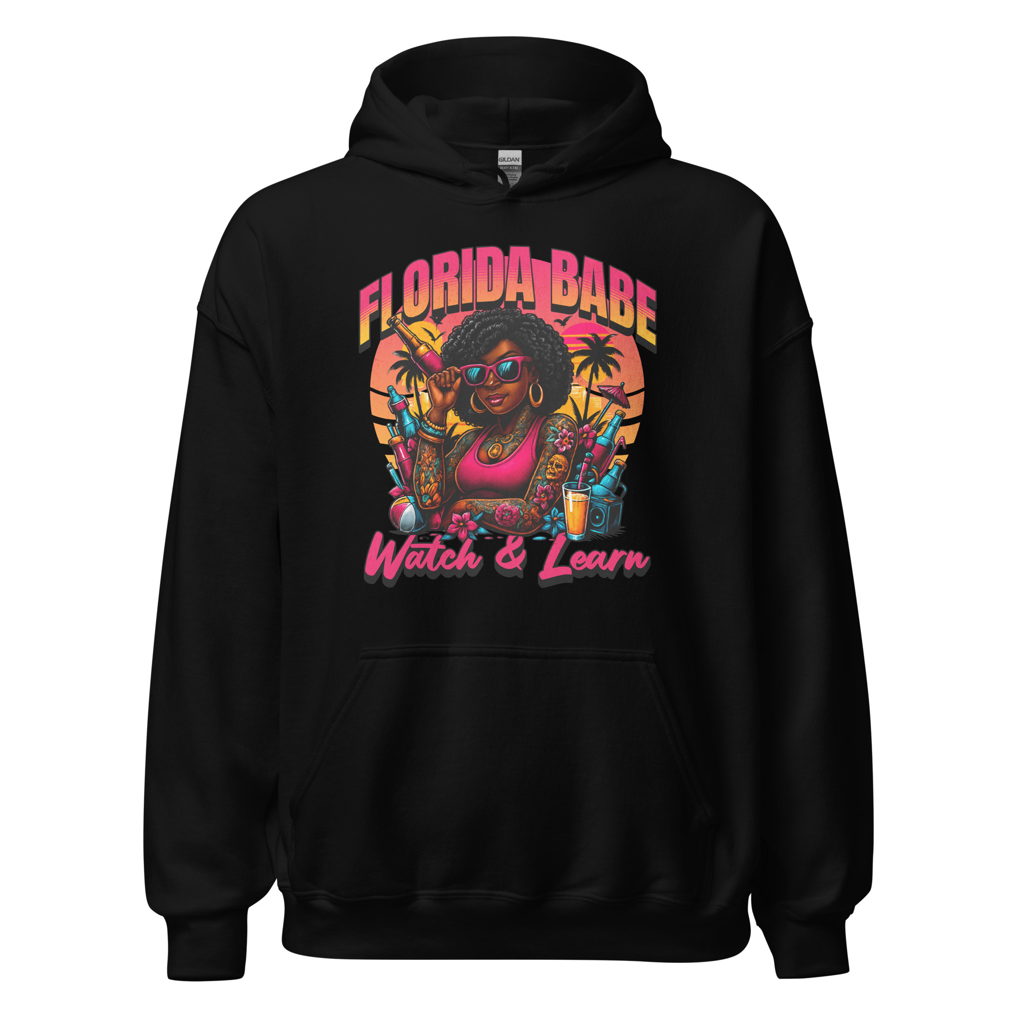 Florida Babe Hoodie (Brown Skin)