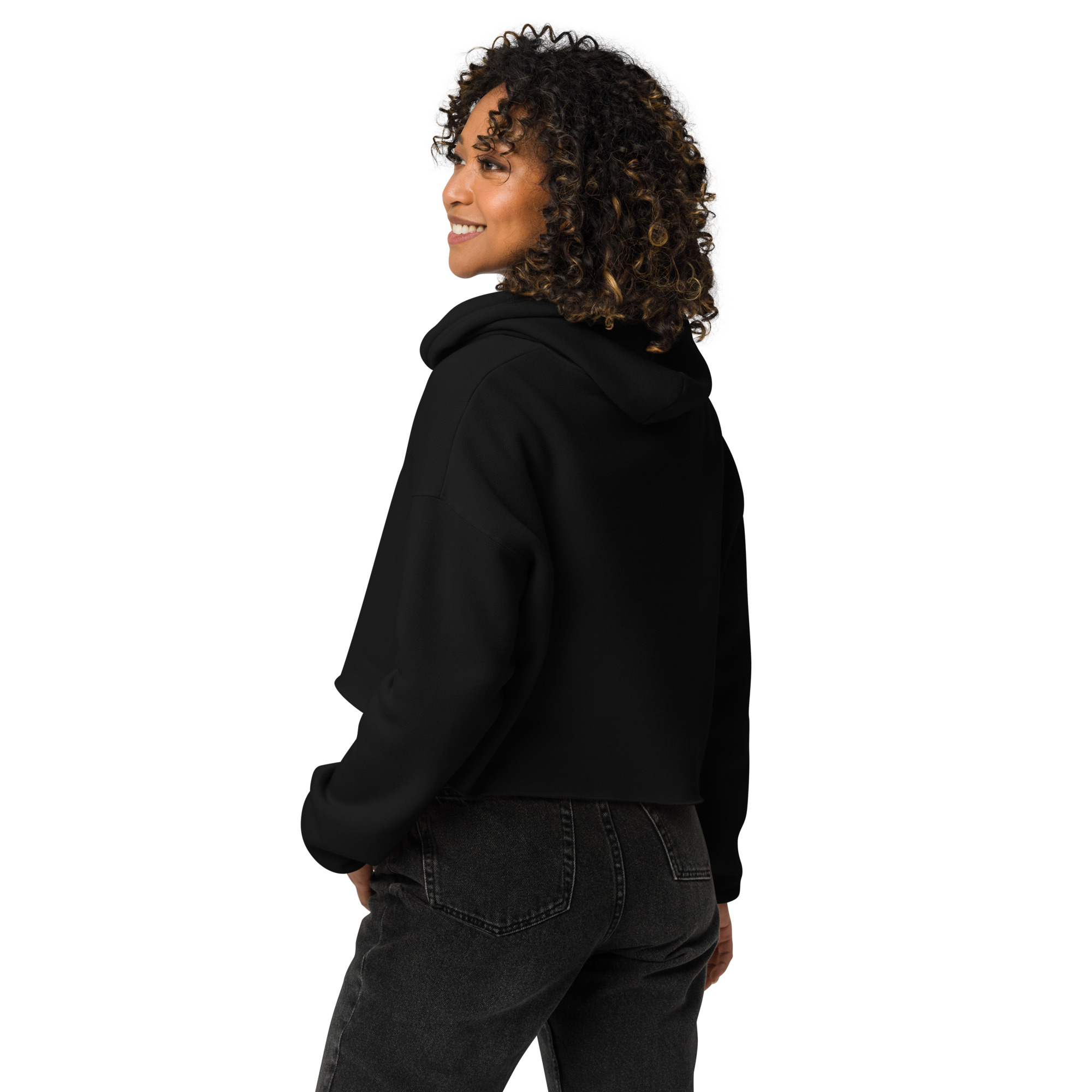 Pumpkin Spice Queen Crop Hoodie