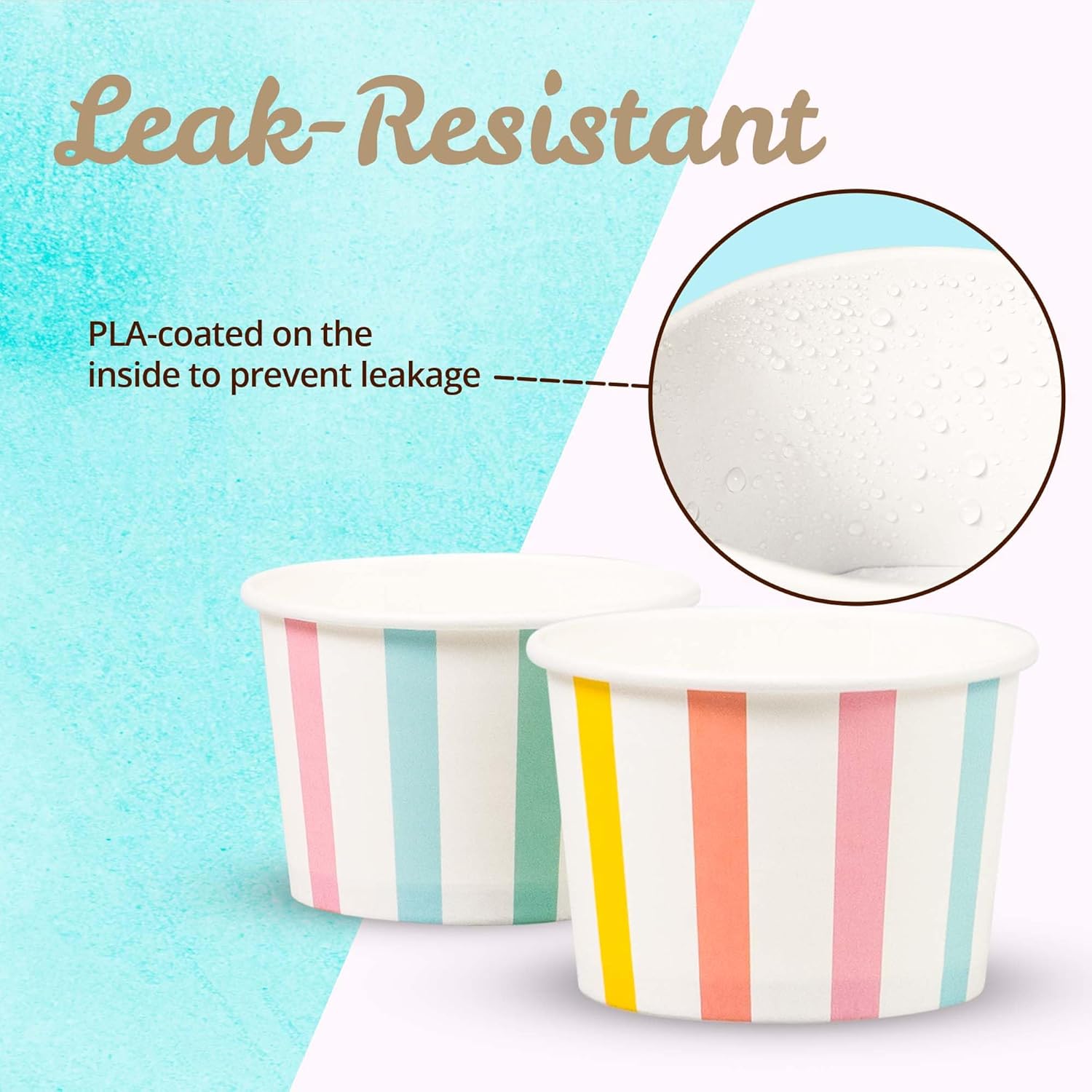 Paper Ice Cream Cups