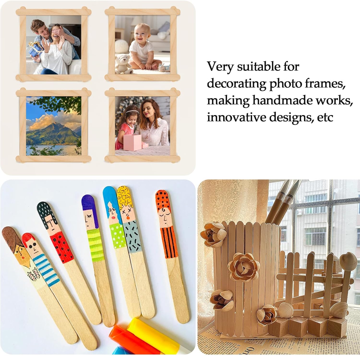 4.5 inch Ice Cream Sticks