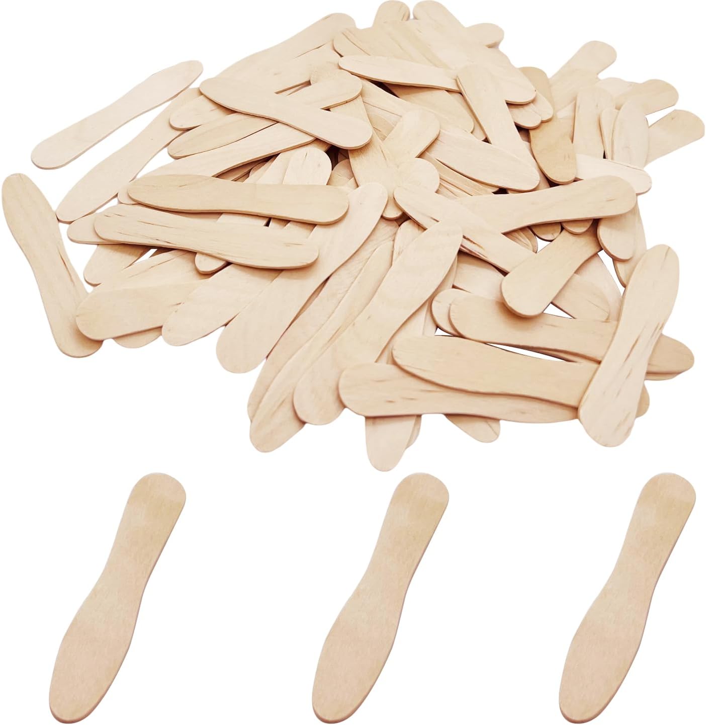 3 Inch Mini Wooden Spoons