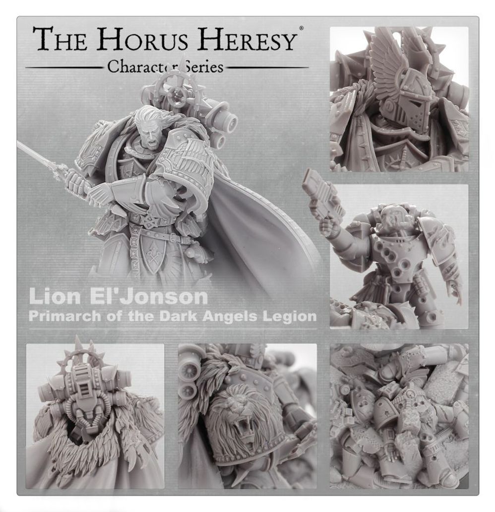 Lion El'Jonson, Primarch of the Dark Angels Legion